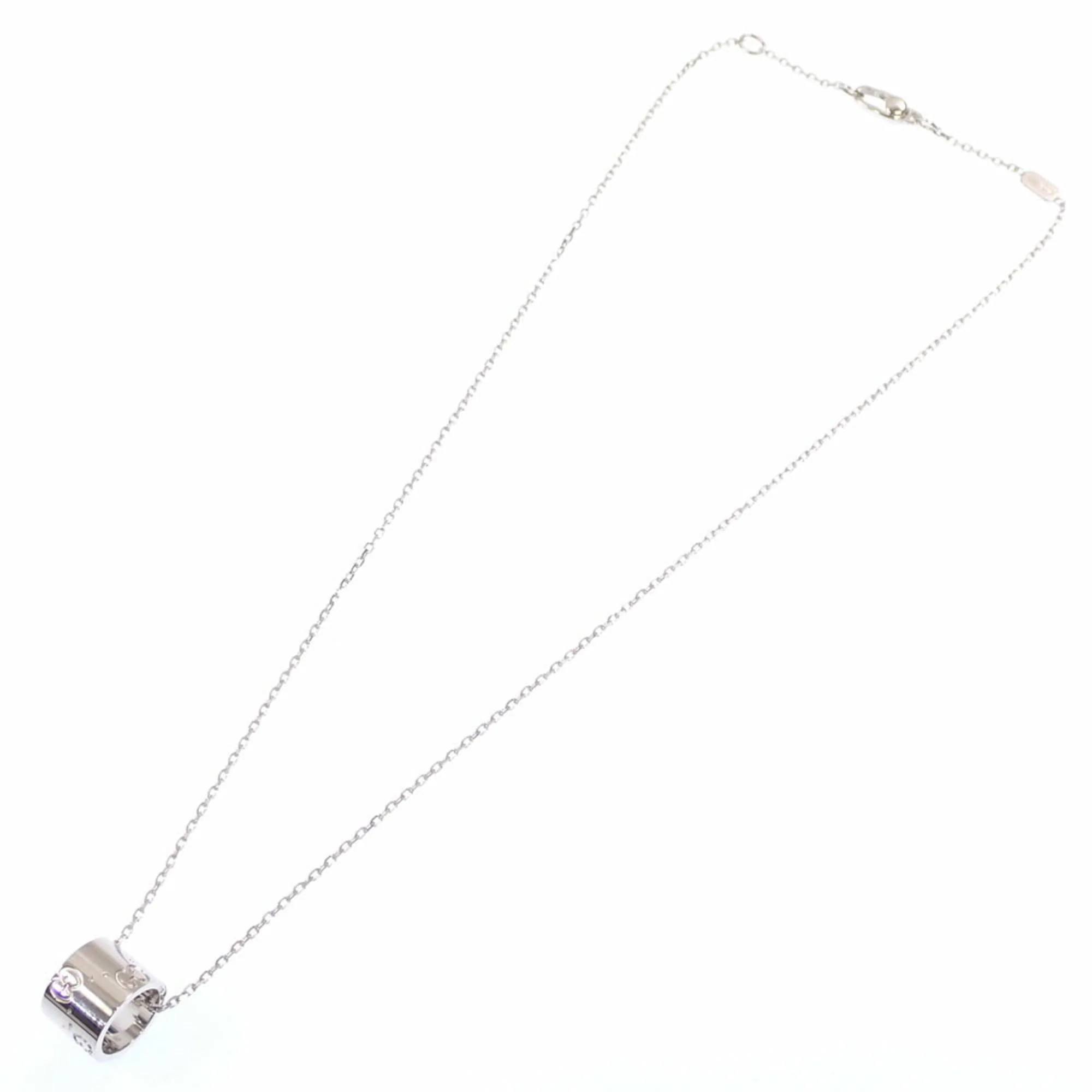 Pendant Necklace 18K White Gold - Image 8