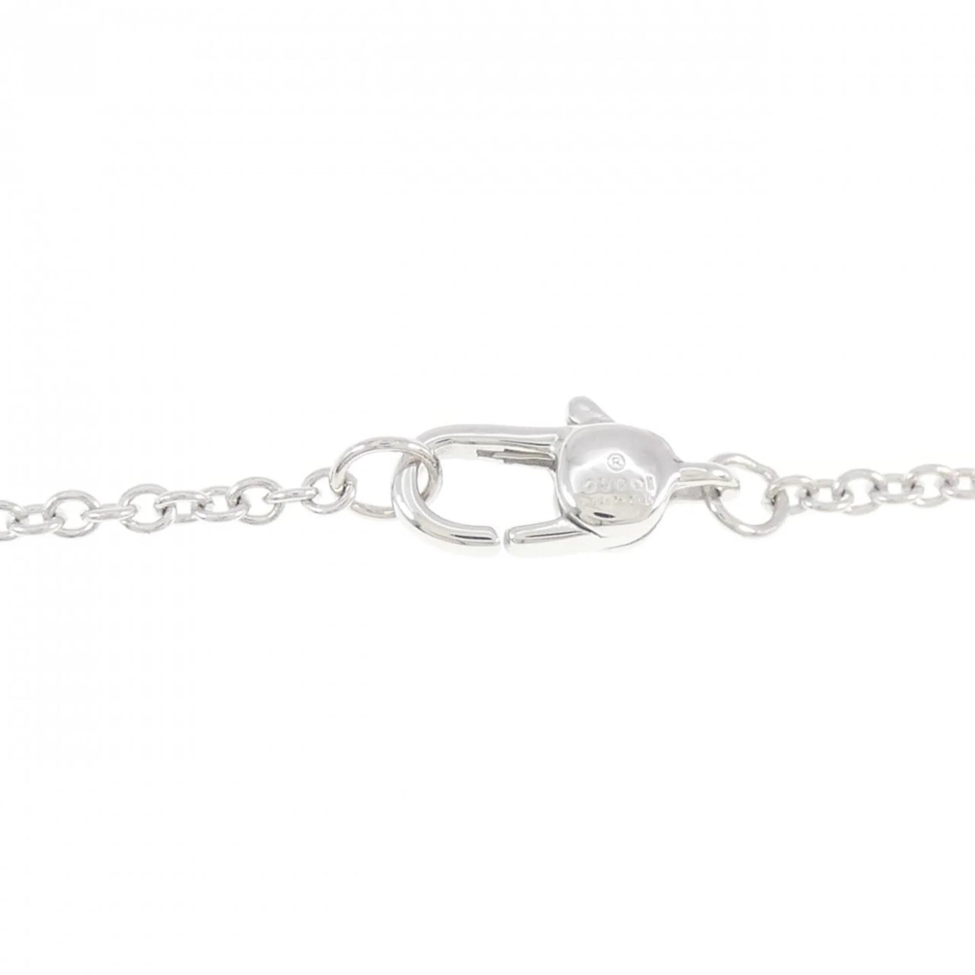 Pendant Necklace 18K White Gold with Diamond - Image 7