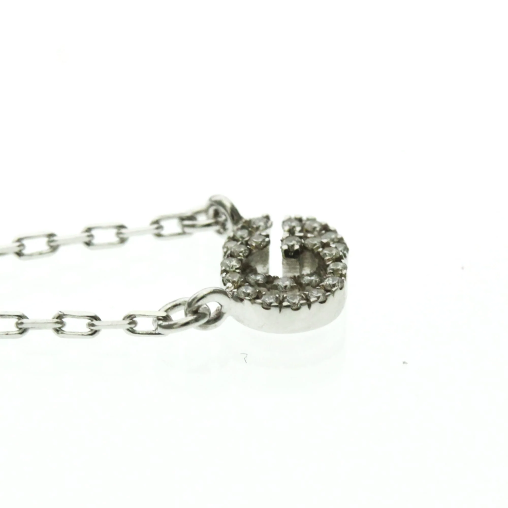Pendant Necklace 18K White Gold With Diamond - Image 5