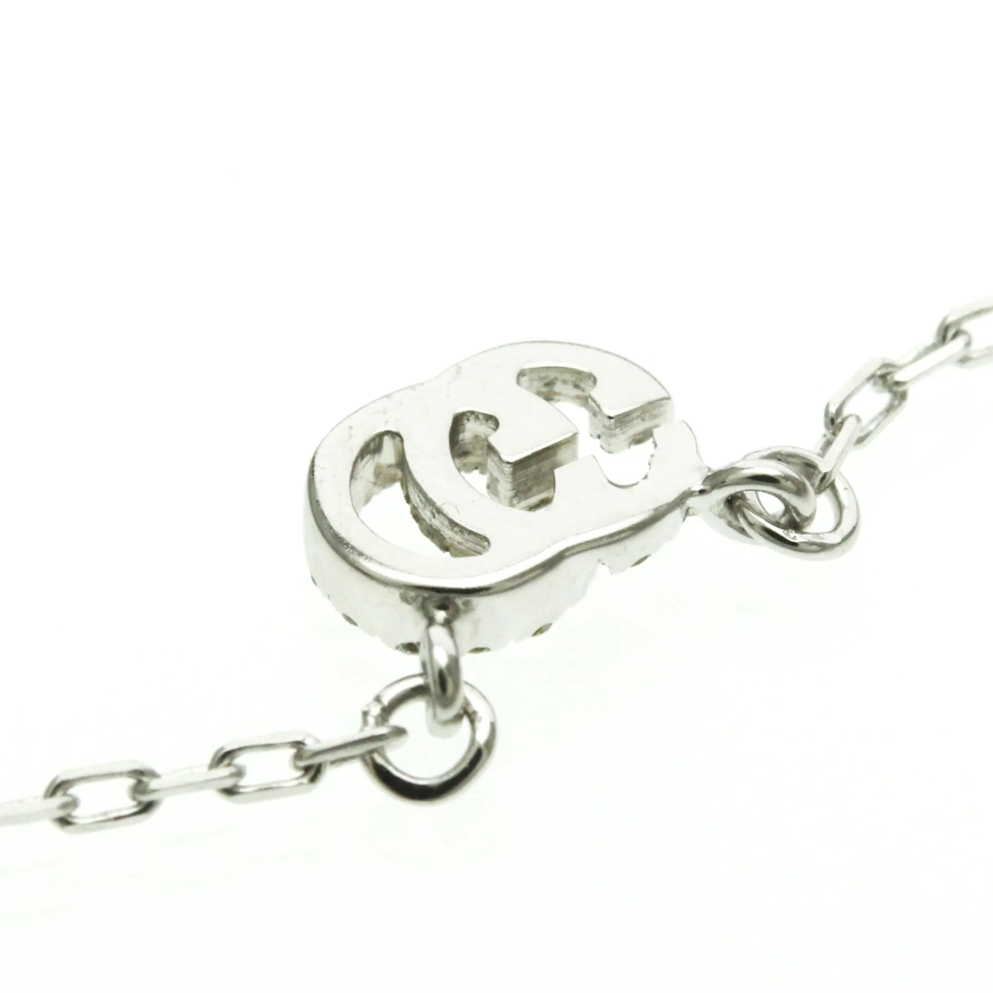 Pendant Necklace 18K White Gold With Diamond - Image 8