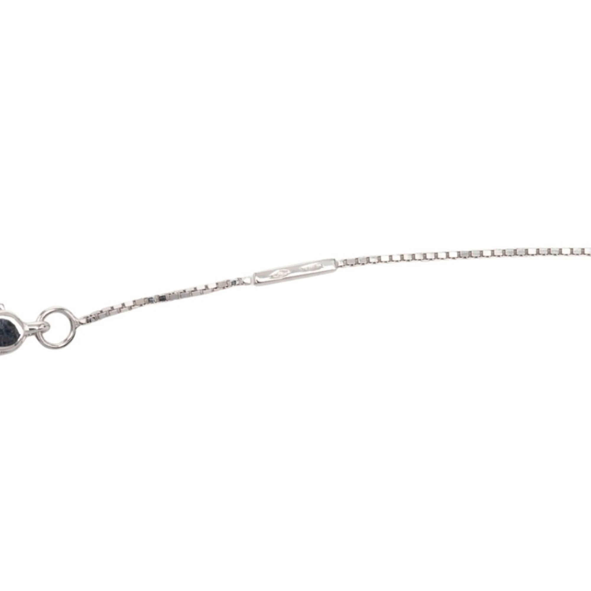 Pendant Necklace 18K White Gold with Diamond - Image 5