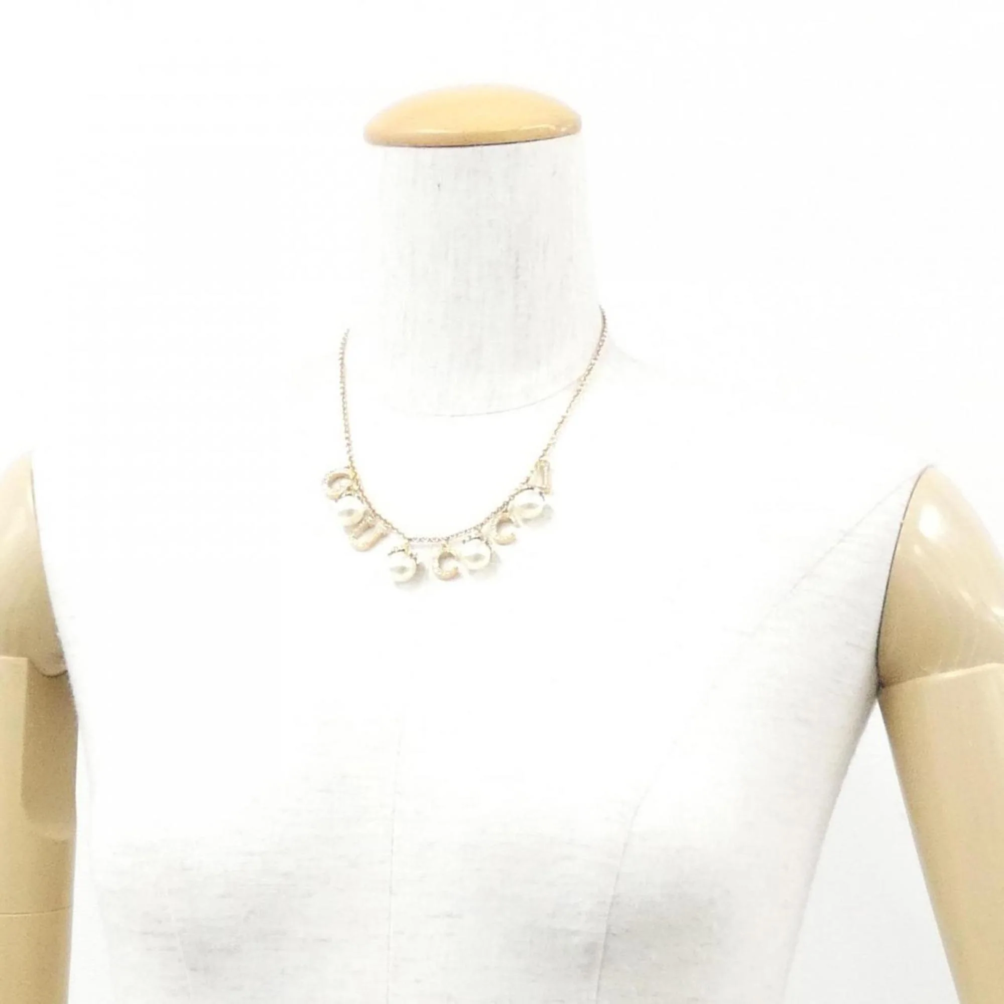 Pendant Necklace Gold-Tone Metal - Image 6