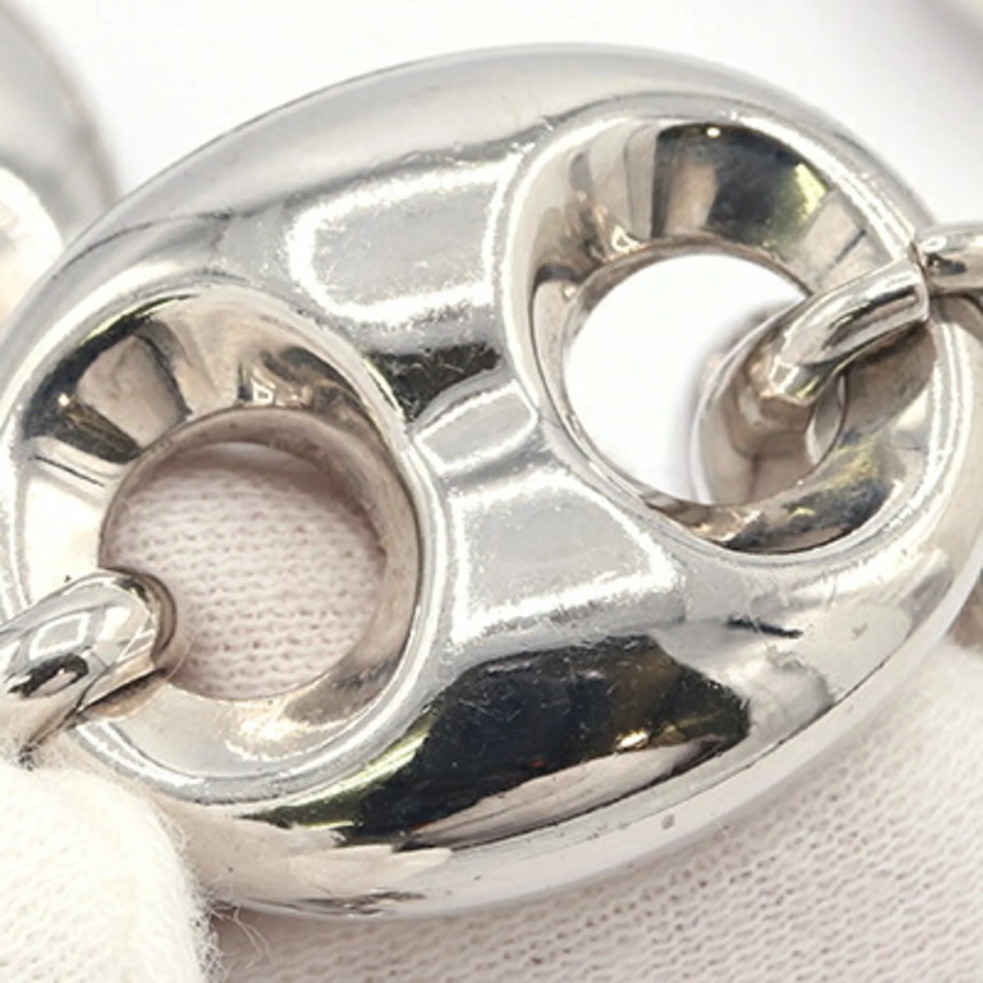 Pendant Necklace Silver Metal - Image 5
