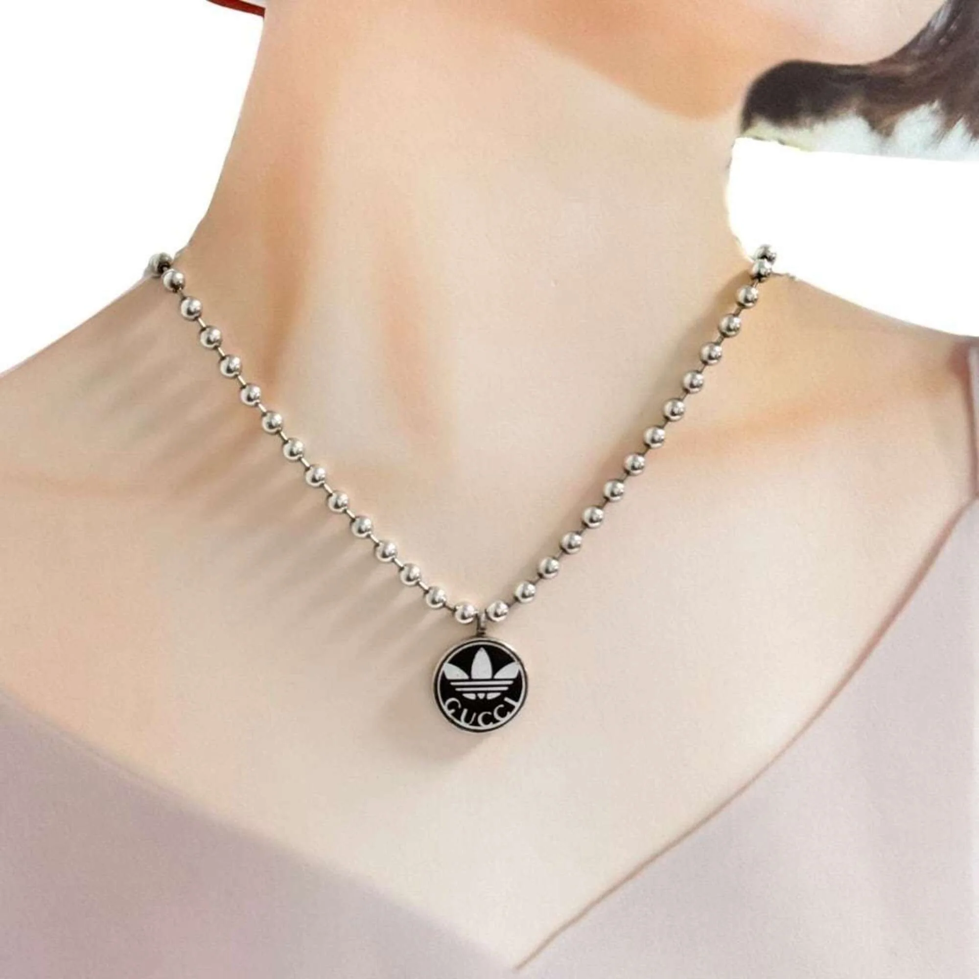 Trefoil Pendant Necklace Sterling Silver - Image 9