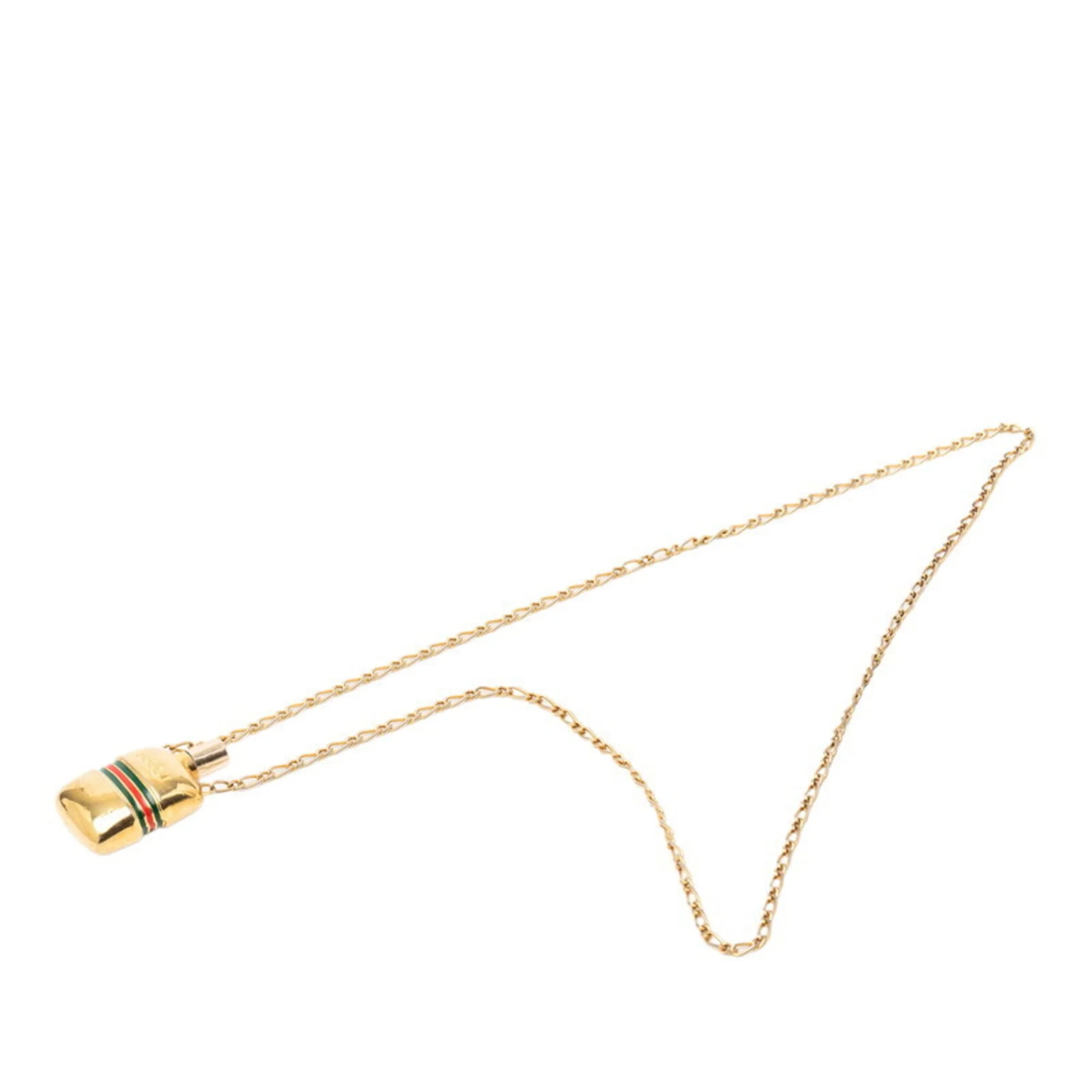 Vintage Pendant Necklace Gold - Image 4