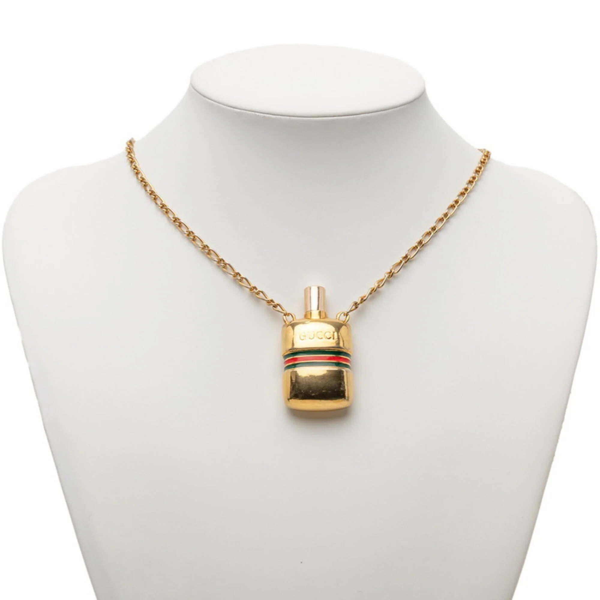 Vintage Pendant Necklace Gold - Image 5