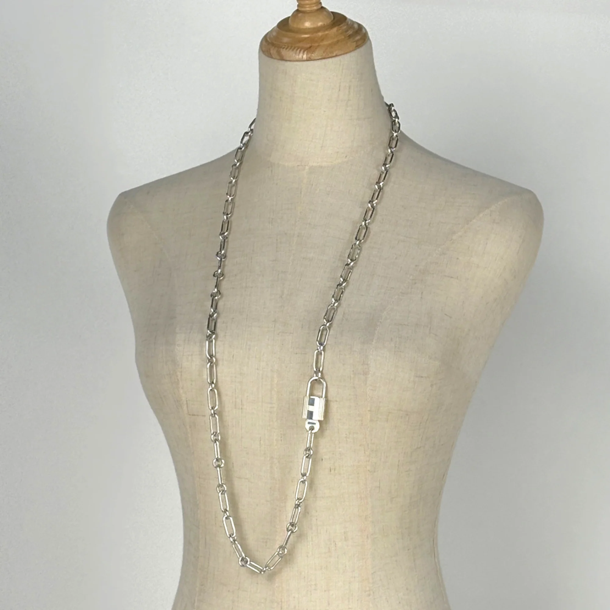 Alpha Kelly Cadena Pendant Necklace Sterling Silver - Image 6