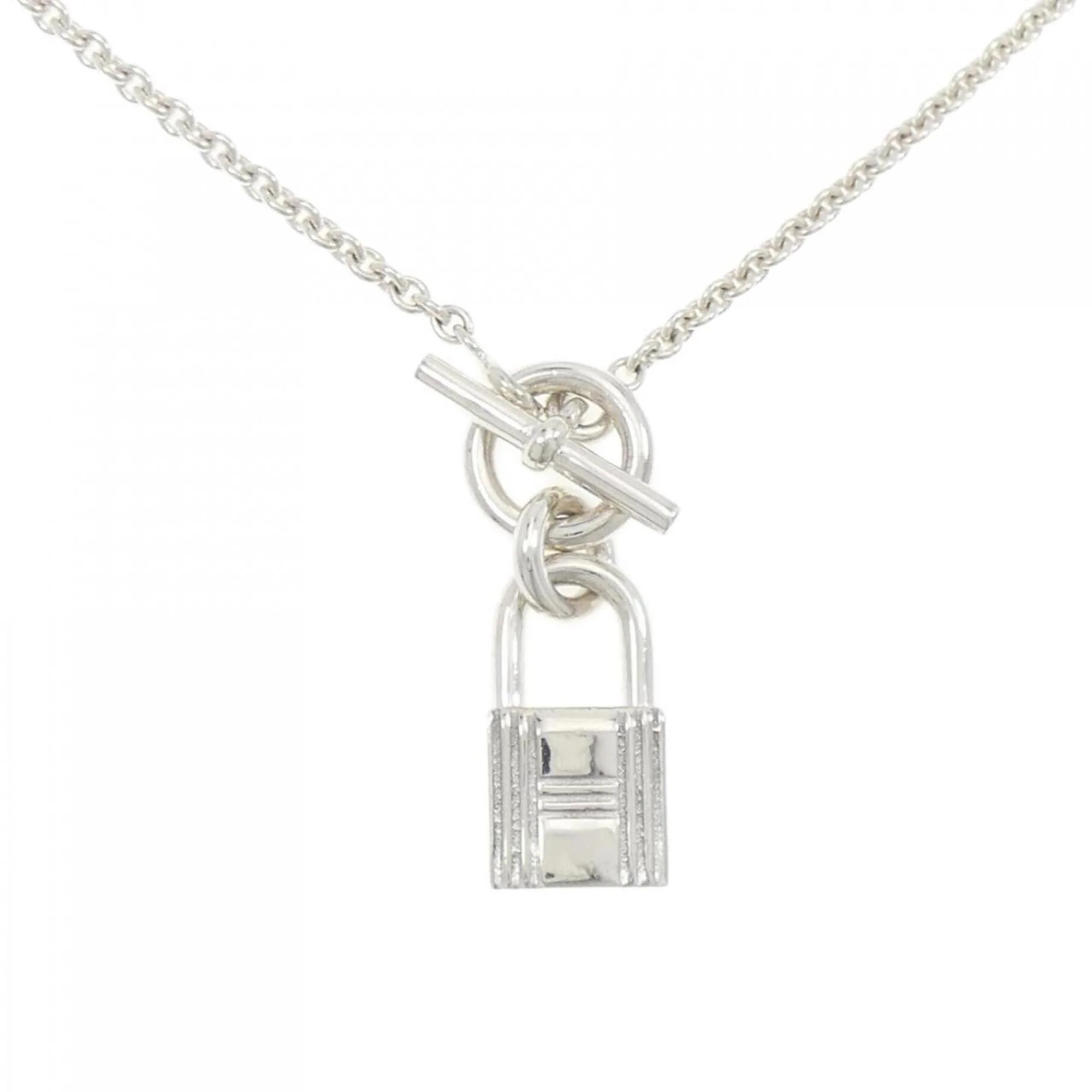 Amulet Padlock Pendant Necklace Sterling Silver