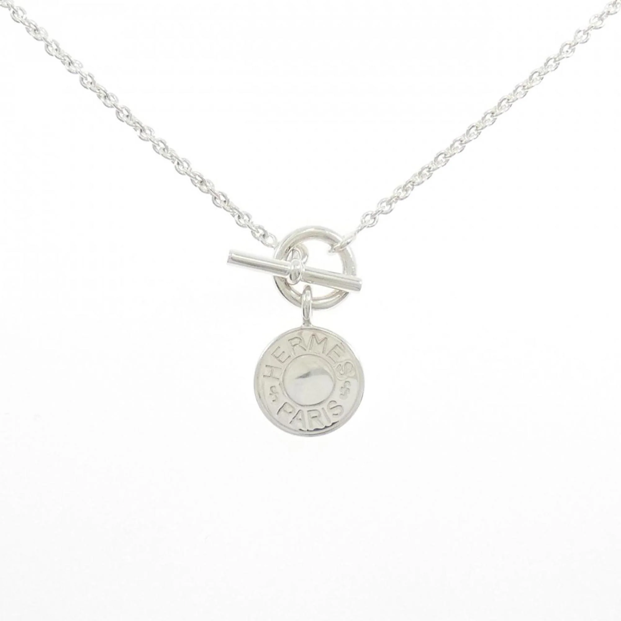 Amulette H Pendant Necklace Sterling Silver