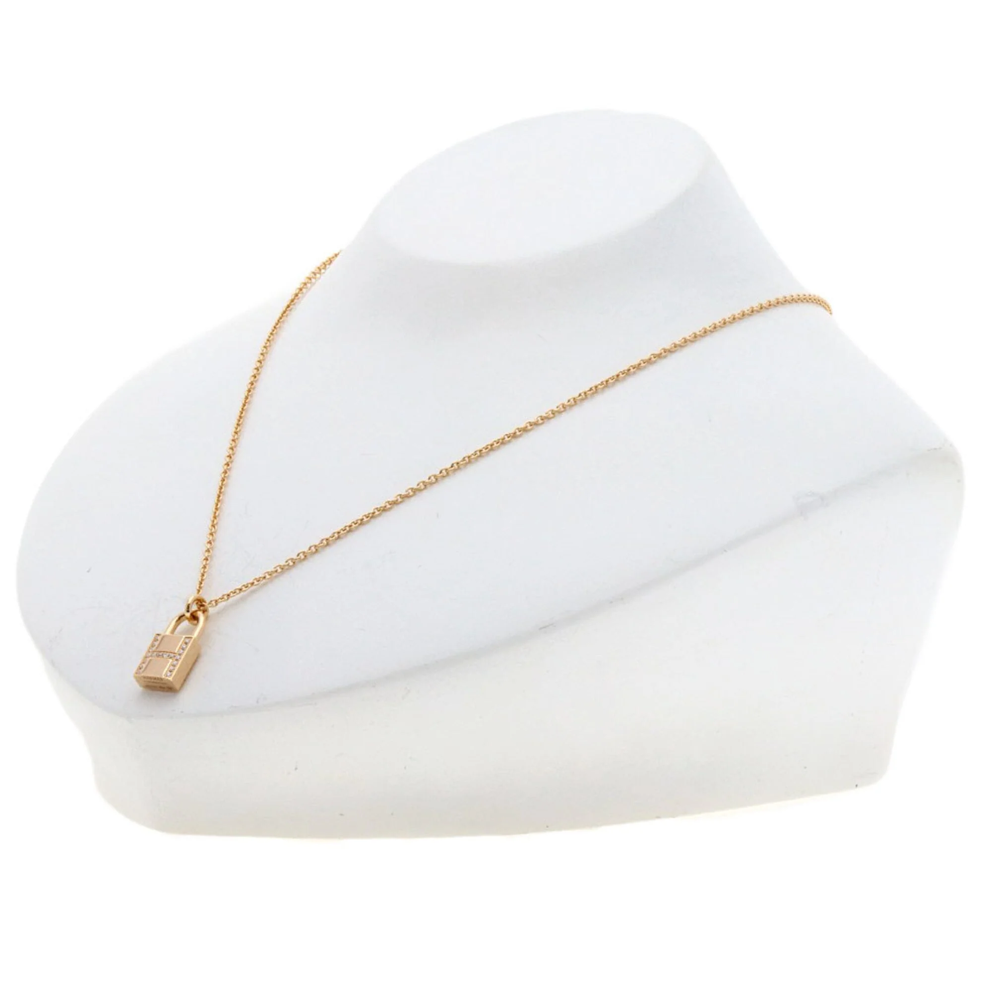 Amulette Kelly Cadena Pendant Necklace 18K Rose Gold - Image 4