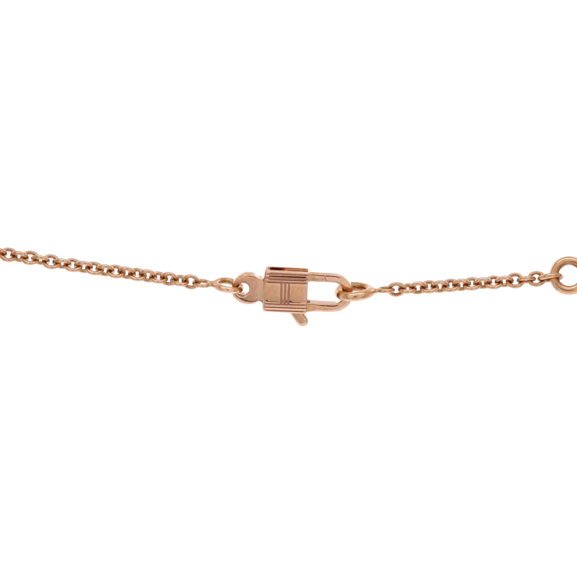 Amulettes Kelly Pendant NM Necklace 18K Rose Gold with Diamond - Image 3
