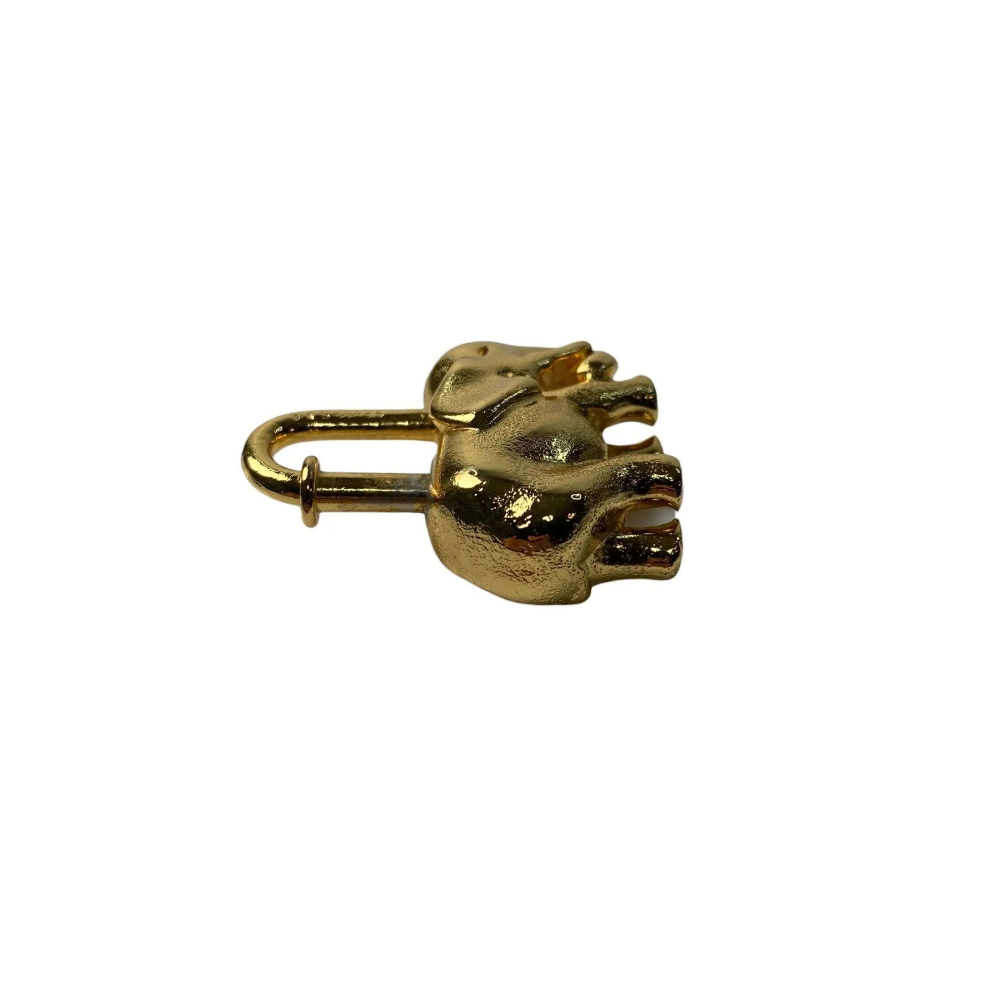 Cadena Elephant Charm Necklace Gold - Image 4