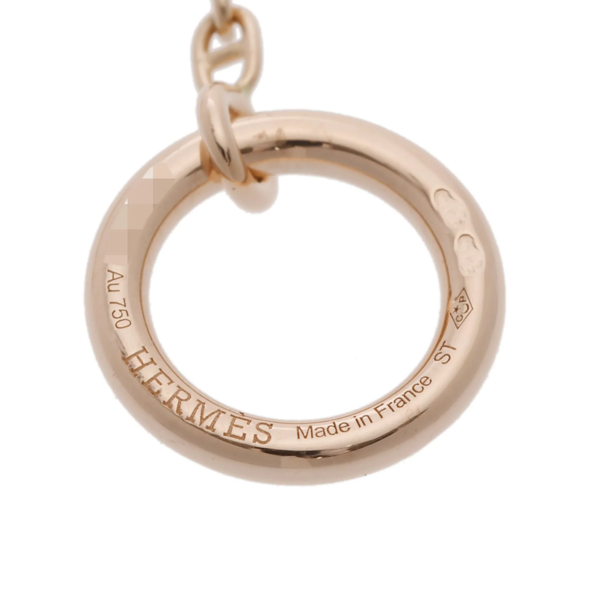 Farandole Pendant Necklace 18K Rose Gold with Diamond Mini - Image 4