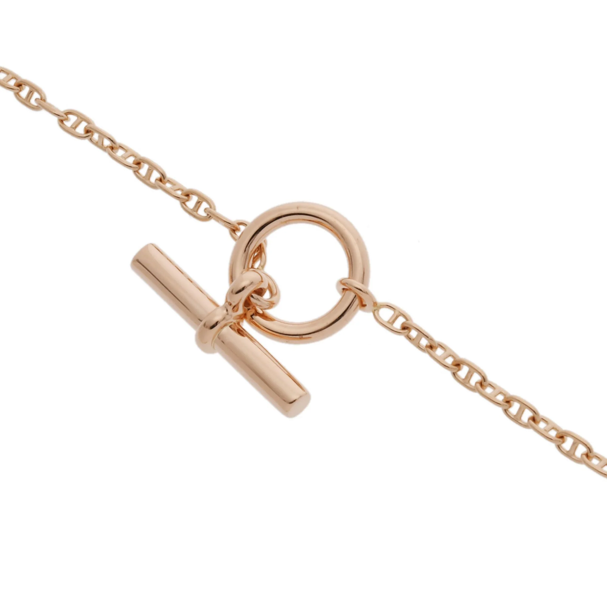 Farandole Pendant Necklace 18K Rose Gold with Diamond Mini - Image 6