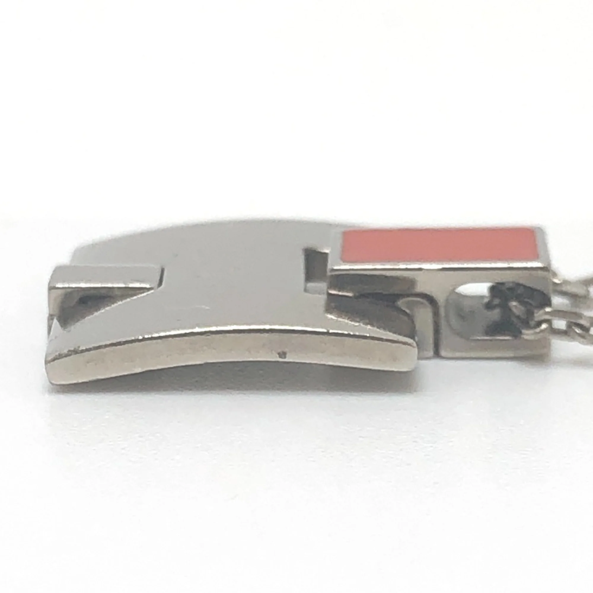 H Motif Pendant Necklace Metal - Image 3