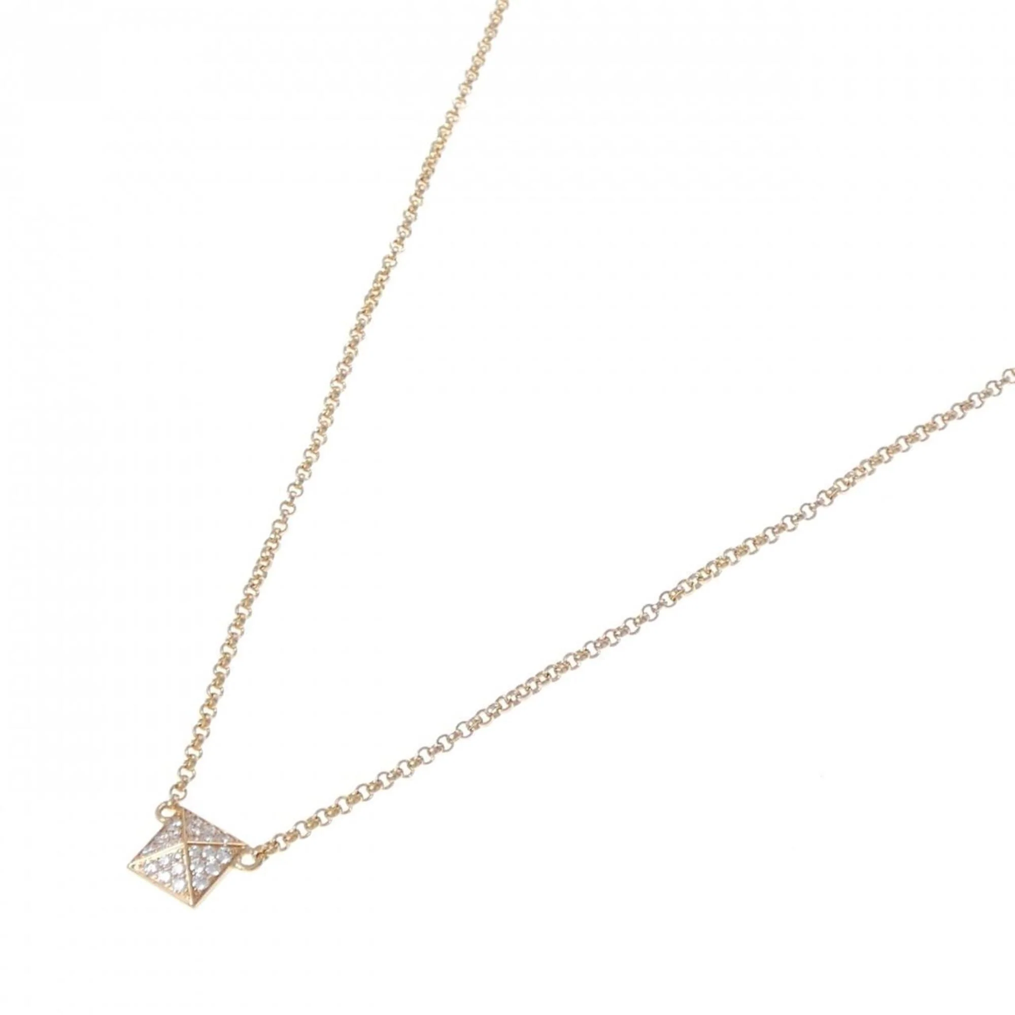 Pendant Necklace 18K Rose Gold with Diamond - Image 2