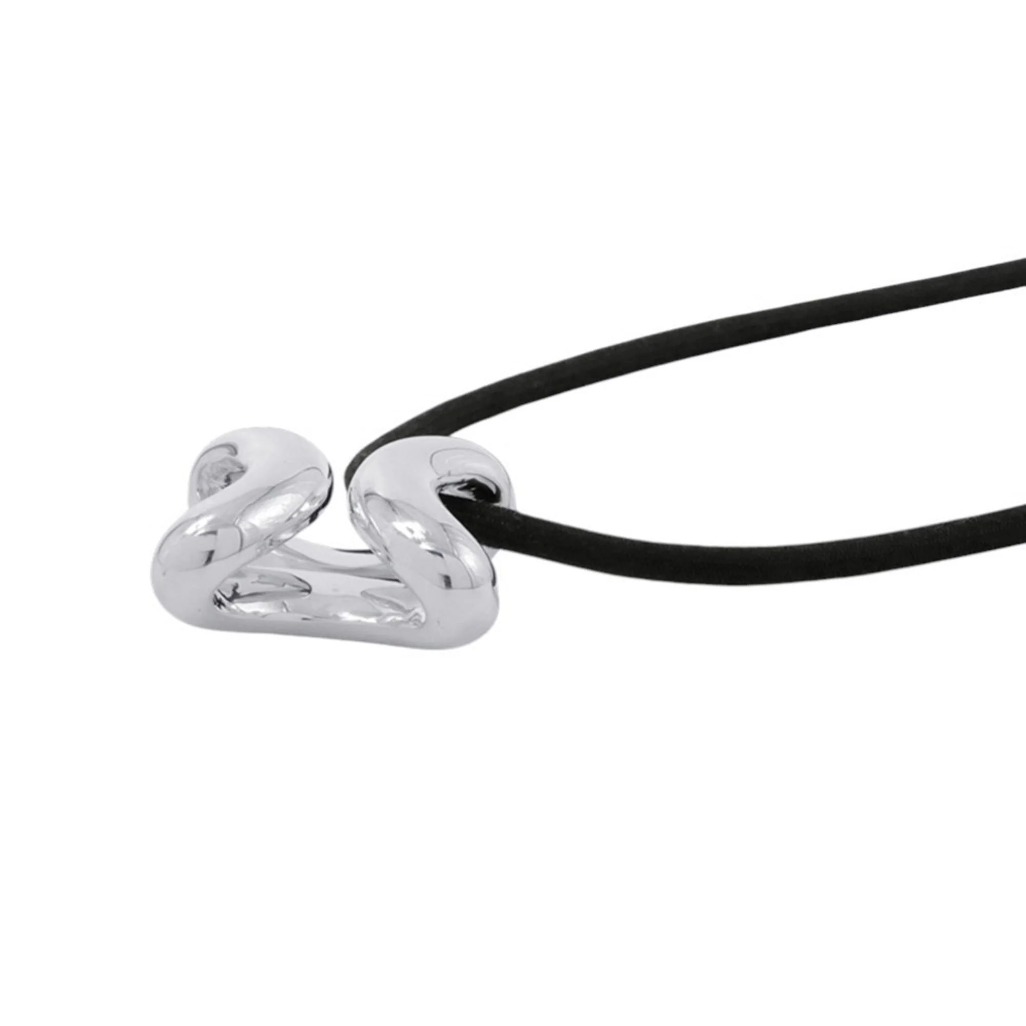 Pendant Necklace Sterling Silver Large - Image 2