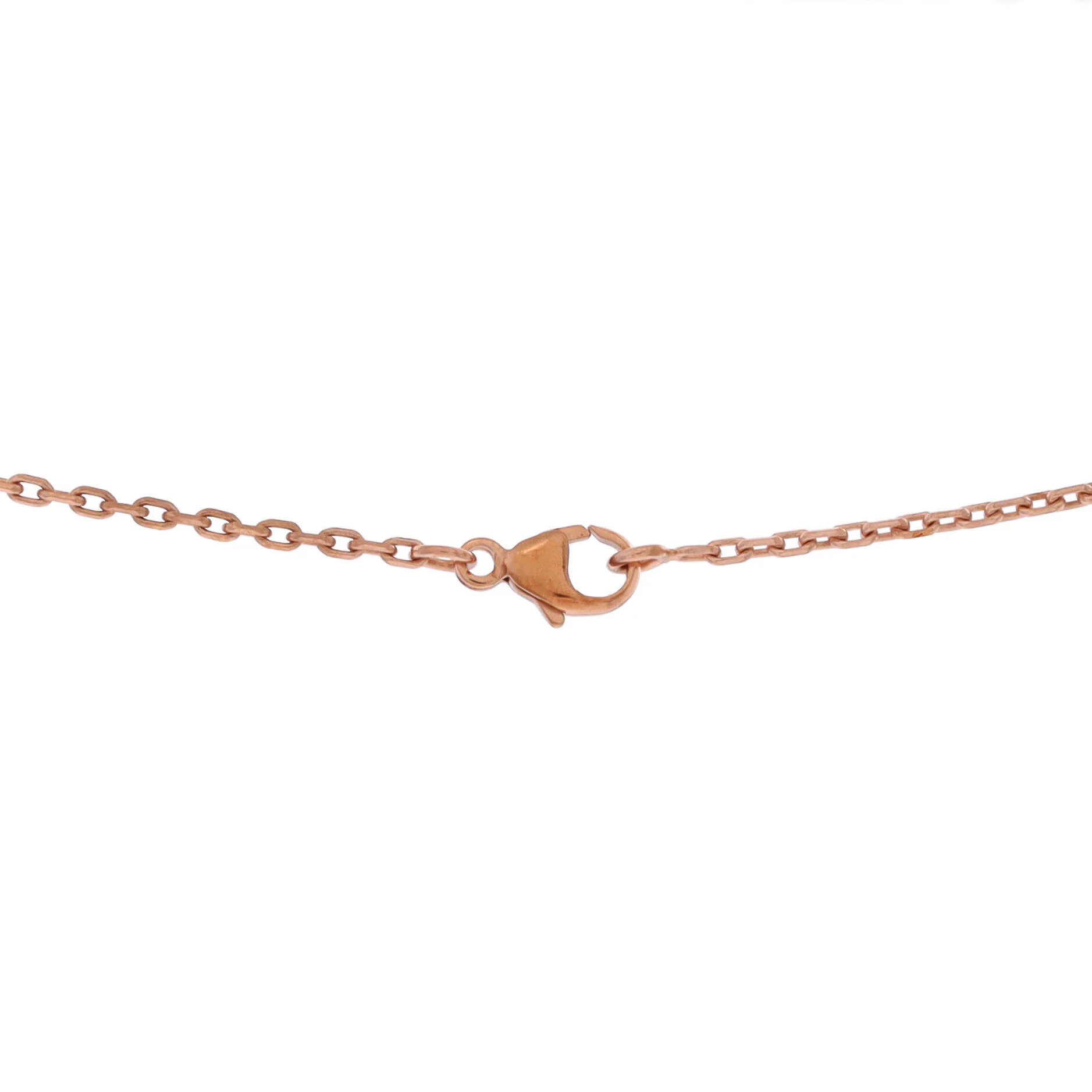 Pop H Pendant Chain Necklace Metal and Enamel Mini - Image 3