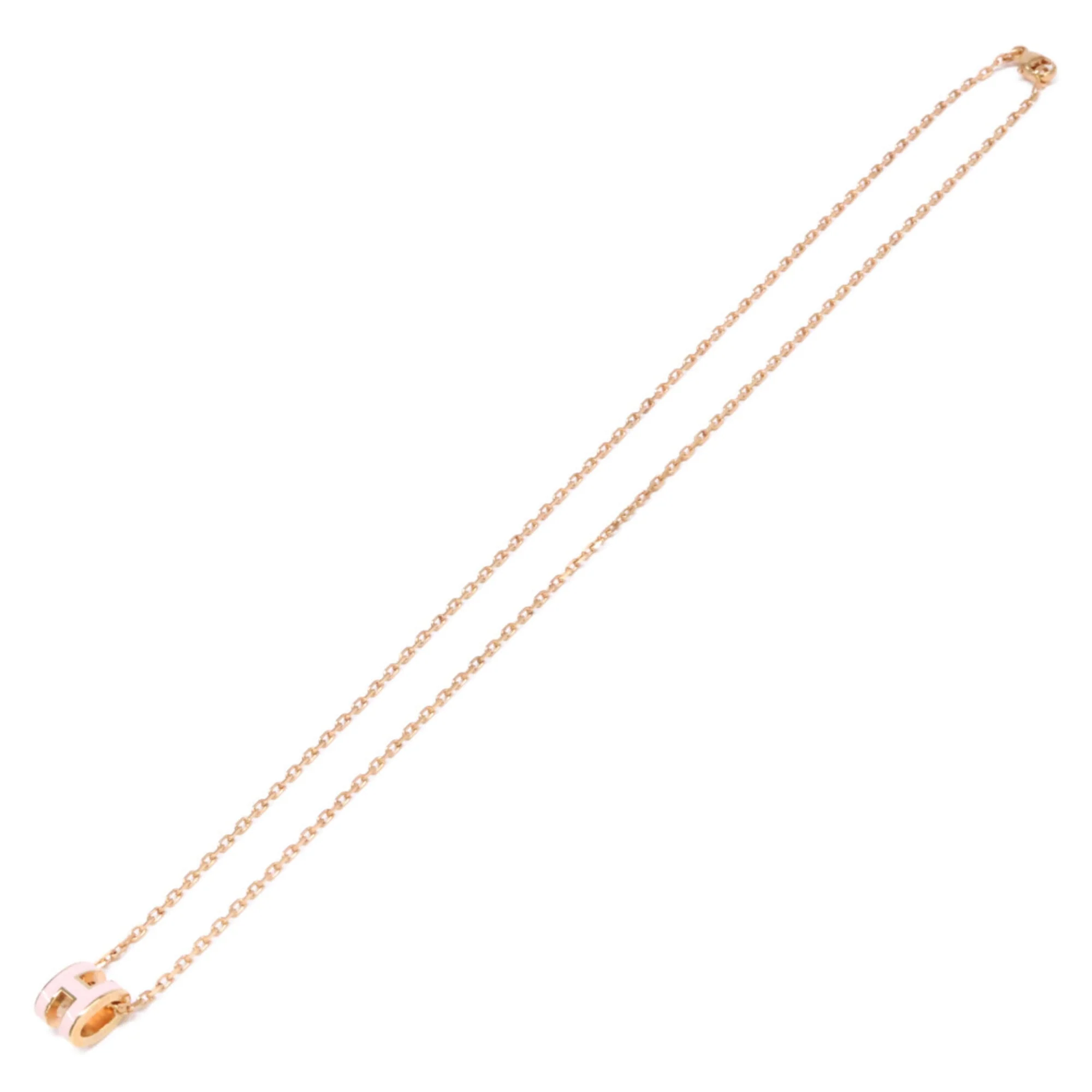 Pop H Pendant Necklace Gold-Tone Metal - Image 2