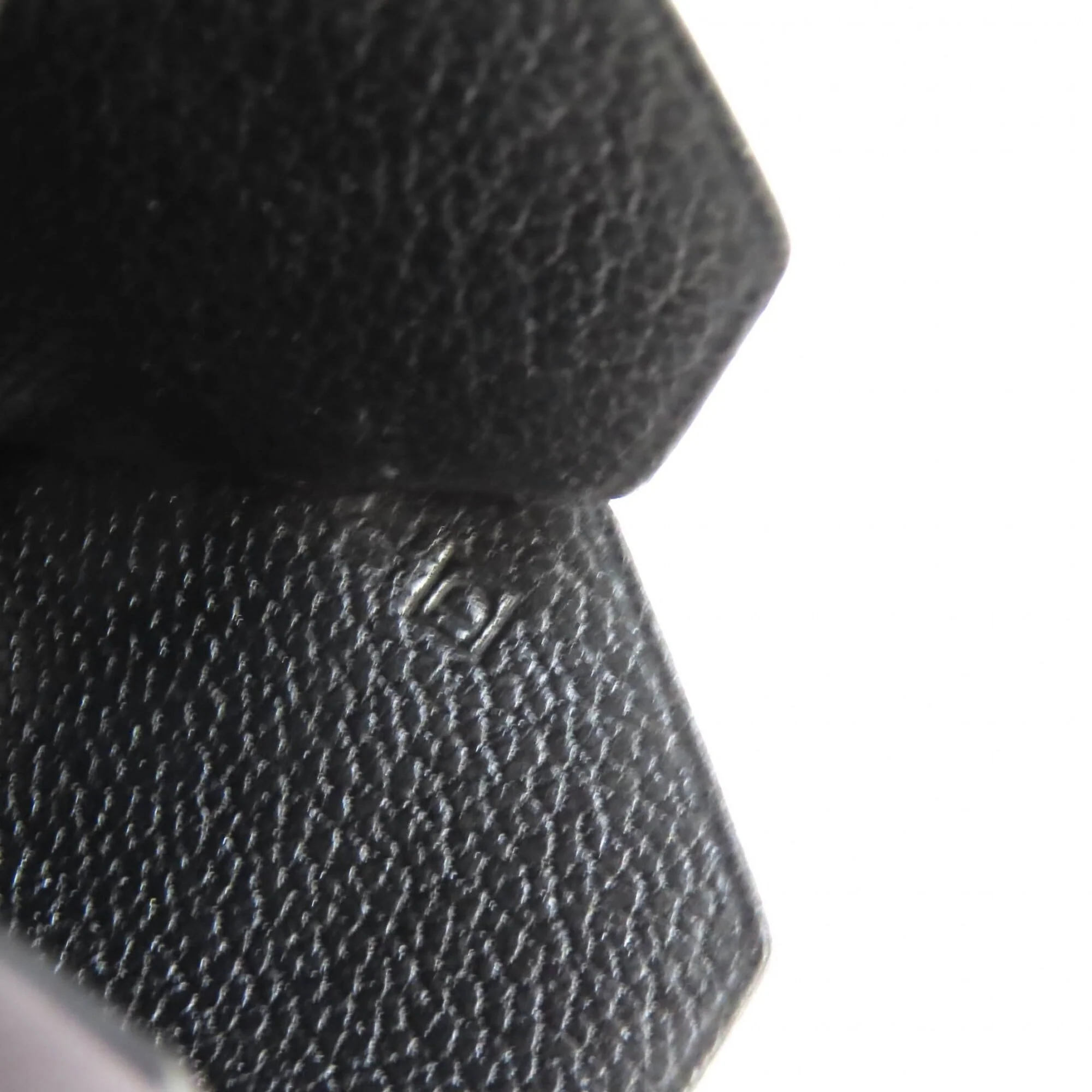Vintage Pendant Necklace Leather Black - Image 7