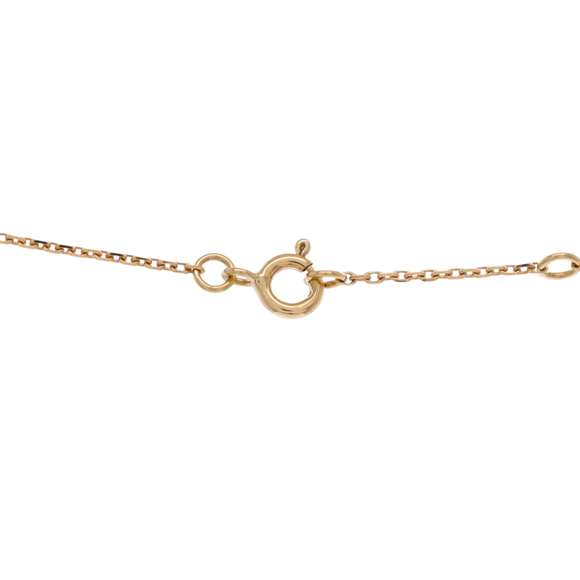 Color Blossom BB Star Pendant Necklace 18K Yellow Gold with Onyx and Diamond - Image 3