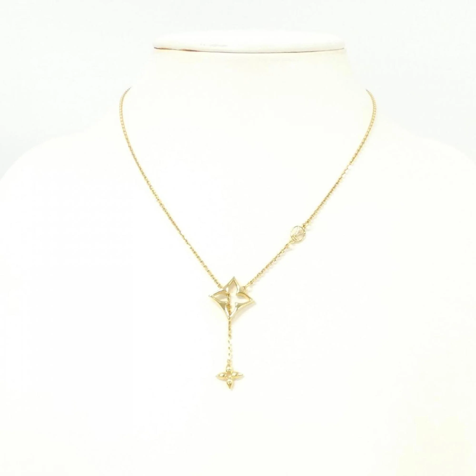 Flowergram Pendant Necklace Gold - Image 5