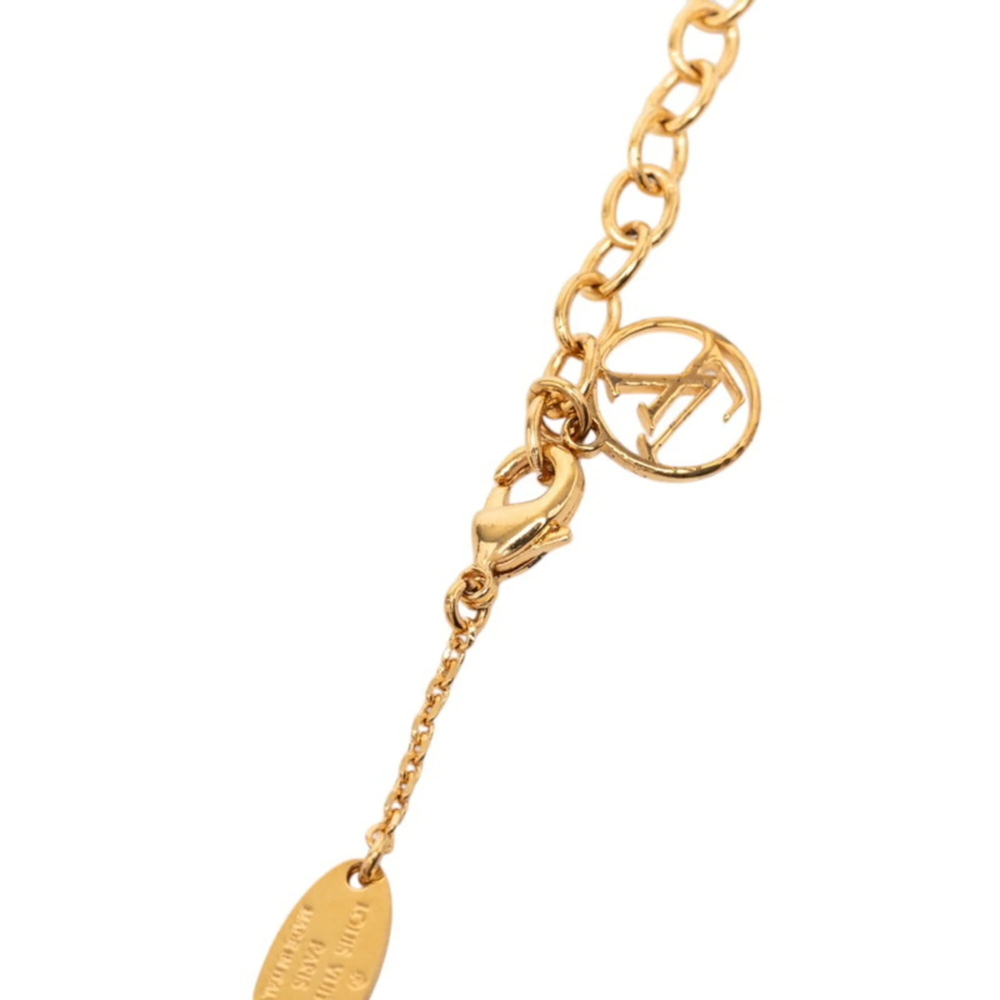 Initial H Pendant Necklace Gold - Image 3
