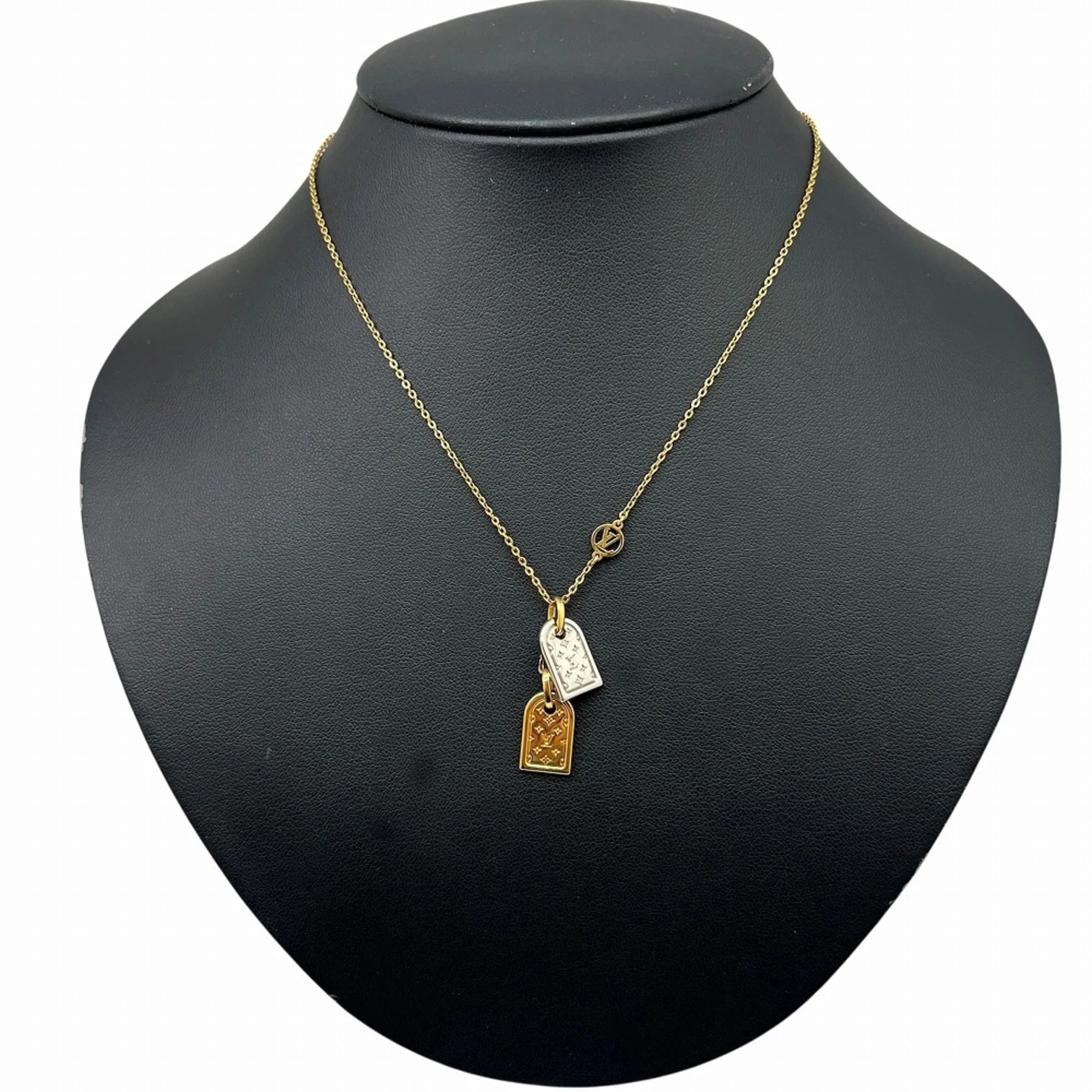Nanogram Pendant Necklace Gold - Image 3
