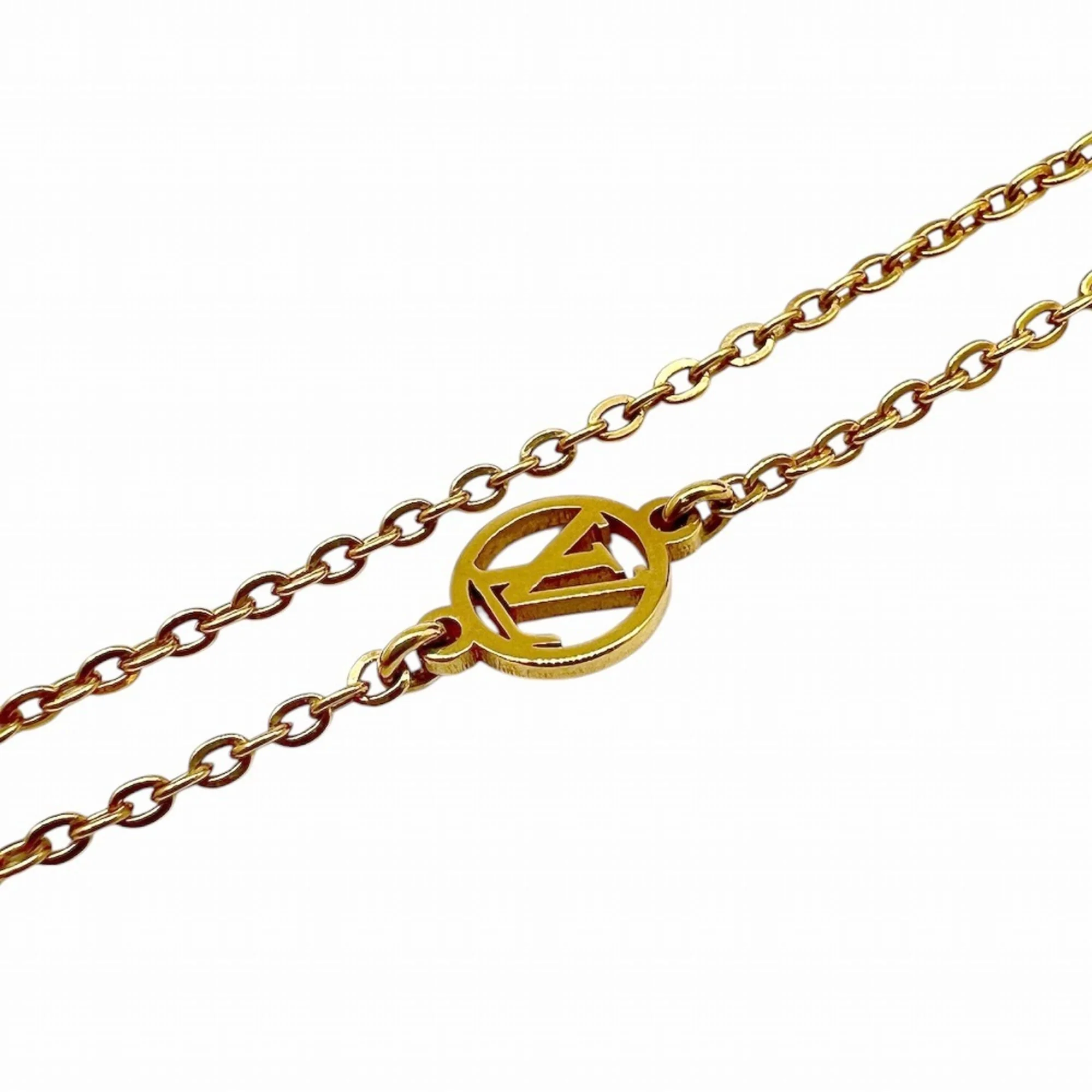 Nanogram Pendant Necklace Gold - Image 9