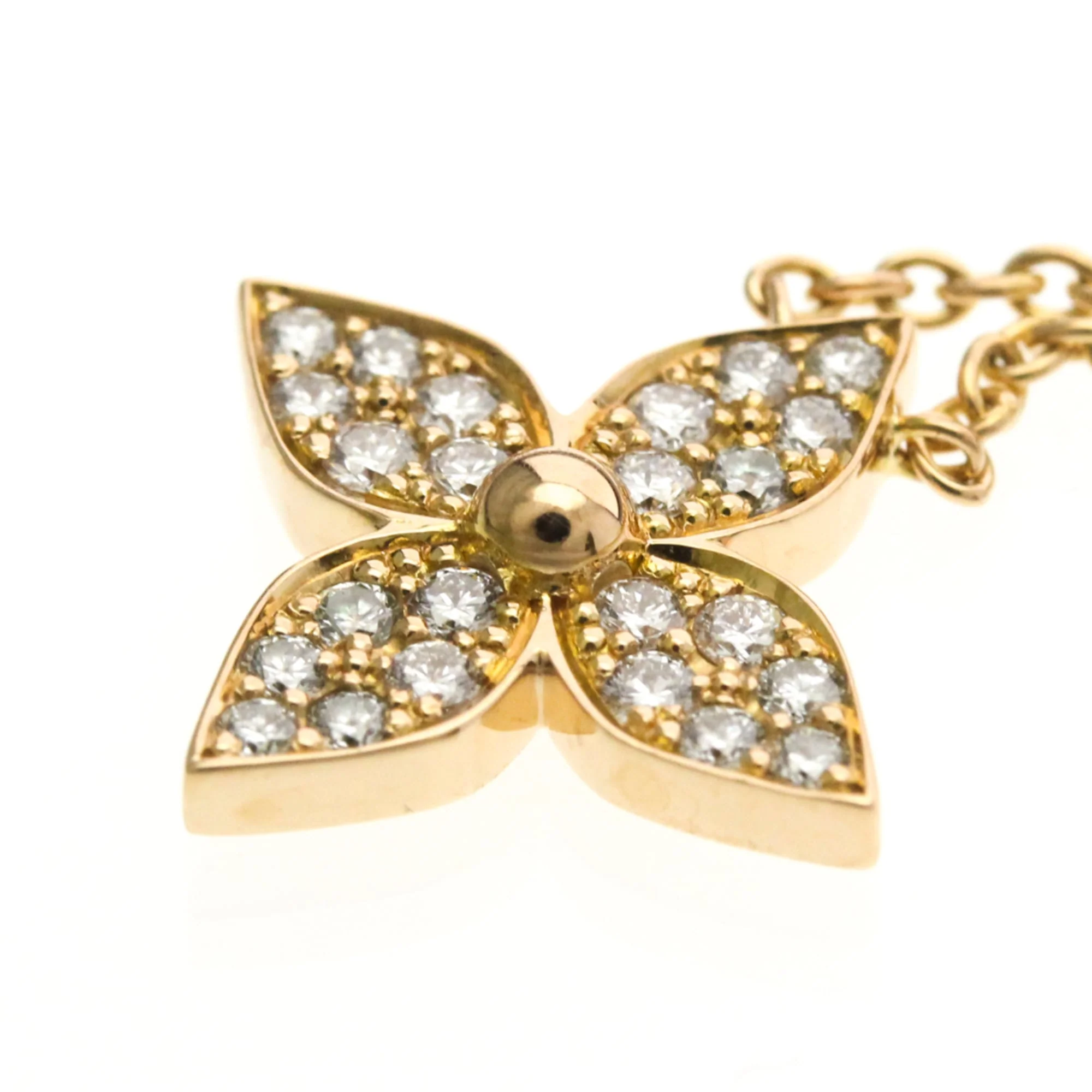 Pendant Necklace 18K Rose Gold with Diamond - Image 7