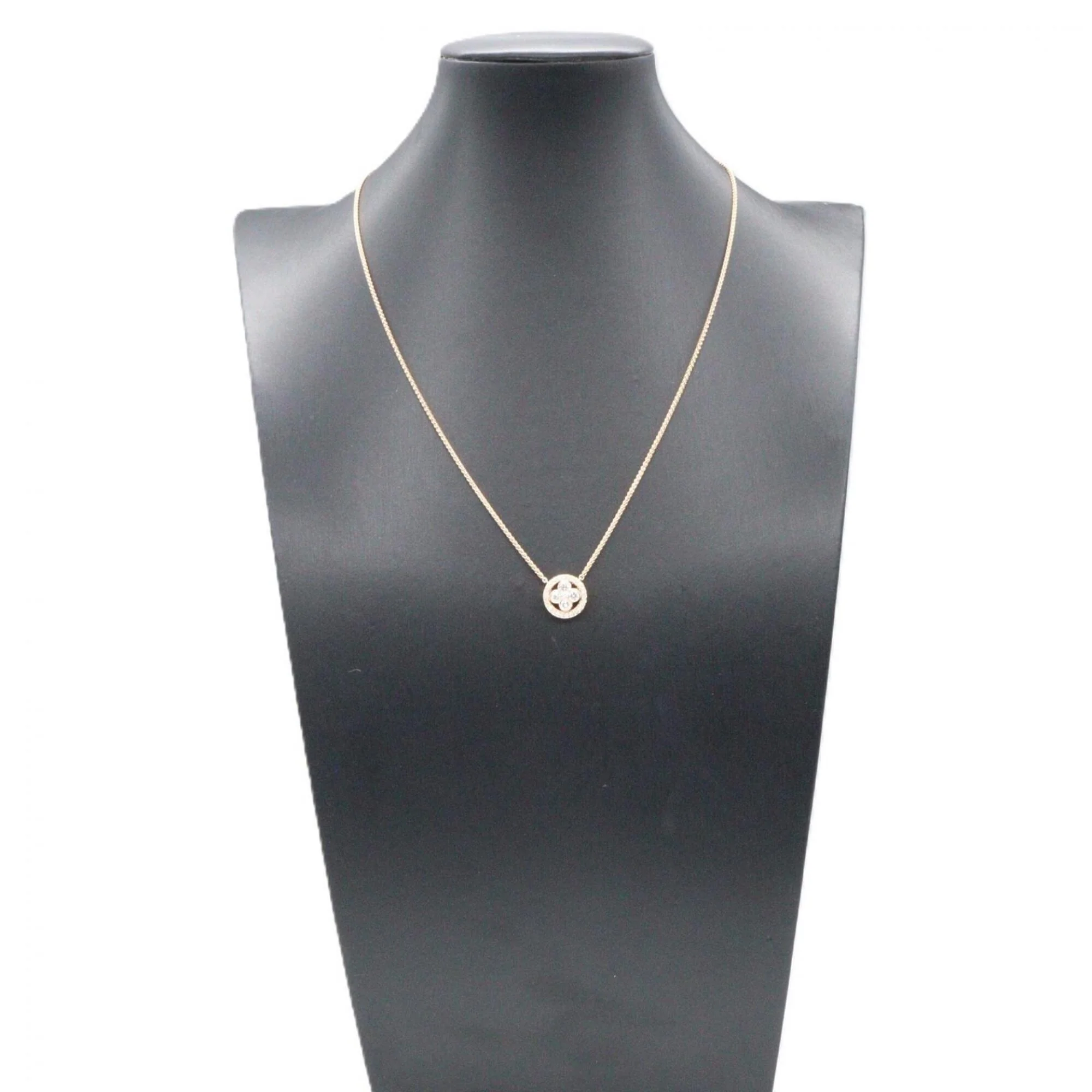 Pendant Necklace 18K Rose Gold with Diamond - Image 5