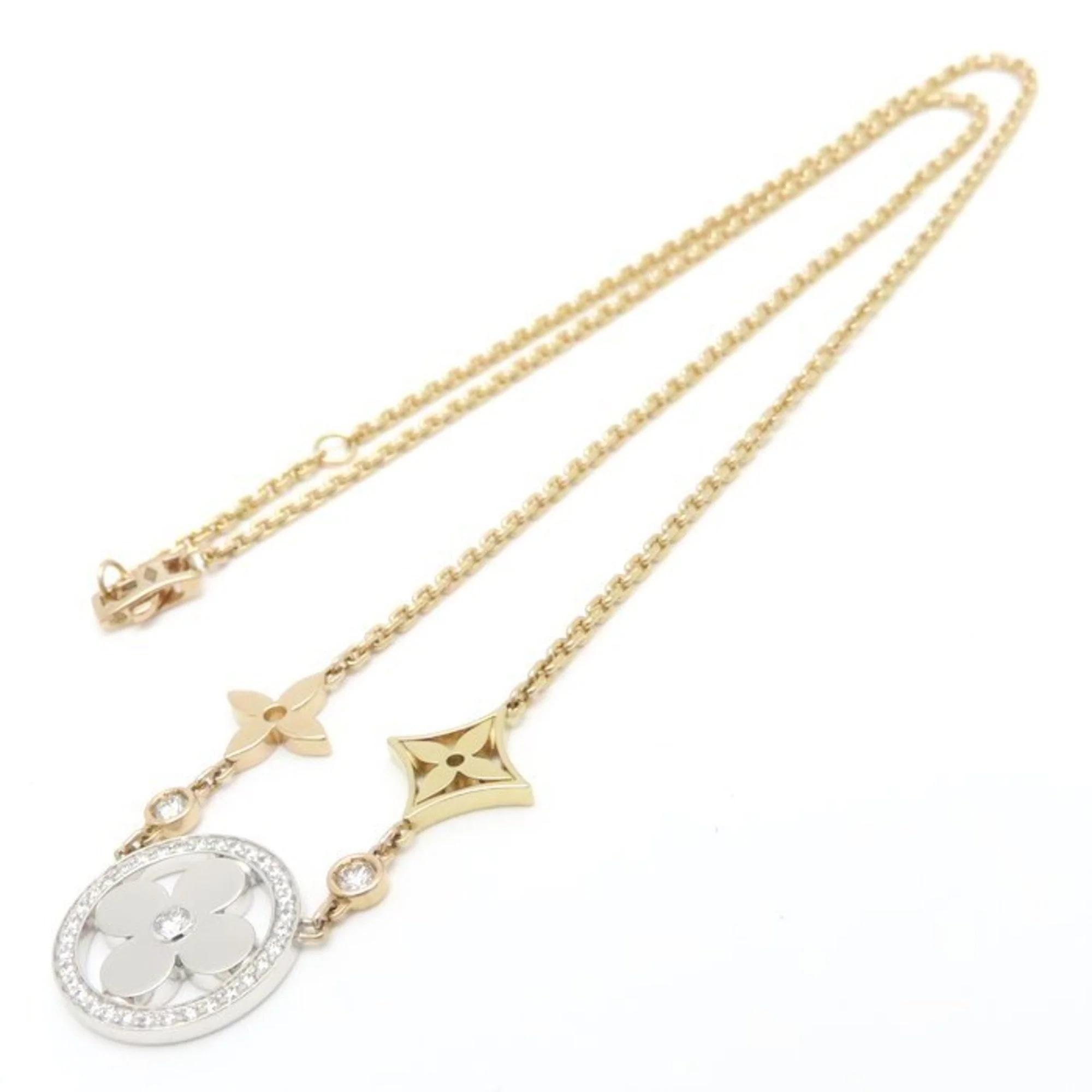 Pendant Necklace 18K Tricolor Gold - Image 4