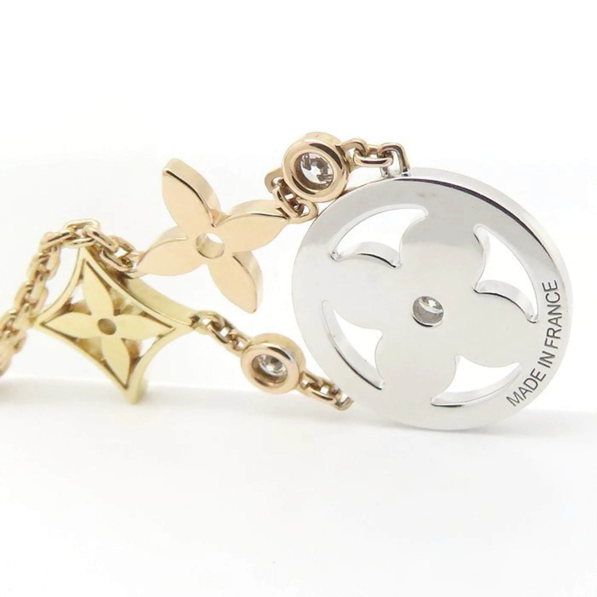 Pendant Necklace 18K Tricolor Gold - Image 5
