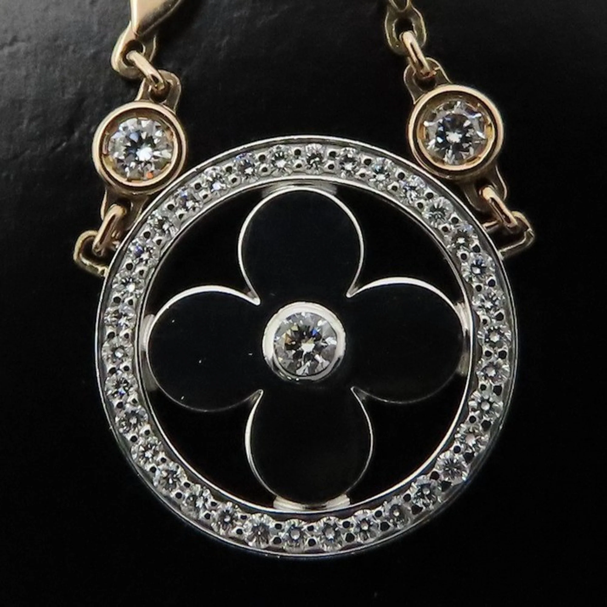 Pendant Necklace 18K Tricolor Gold - Image 6