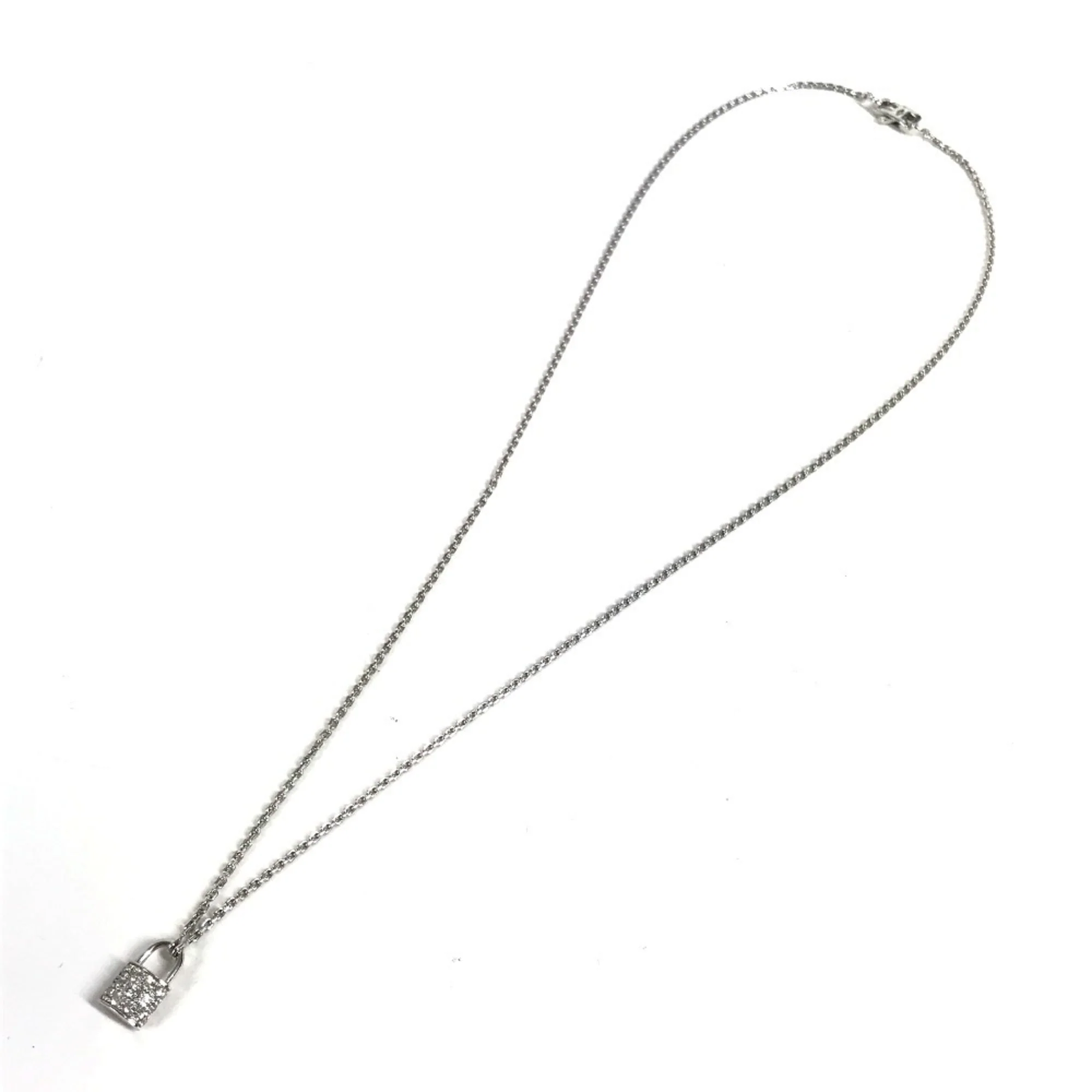 Pendant Necklace 18K White Gold - Image 5