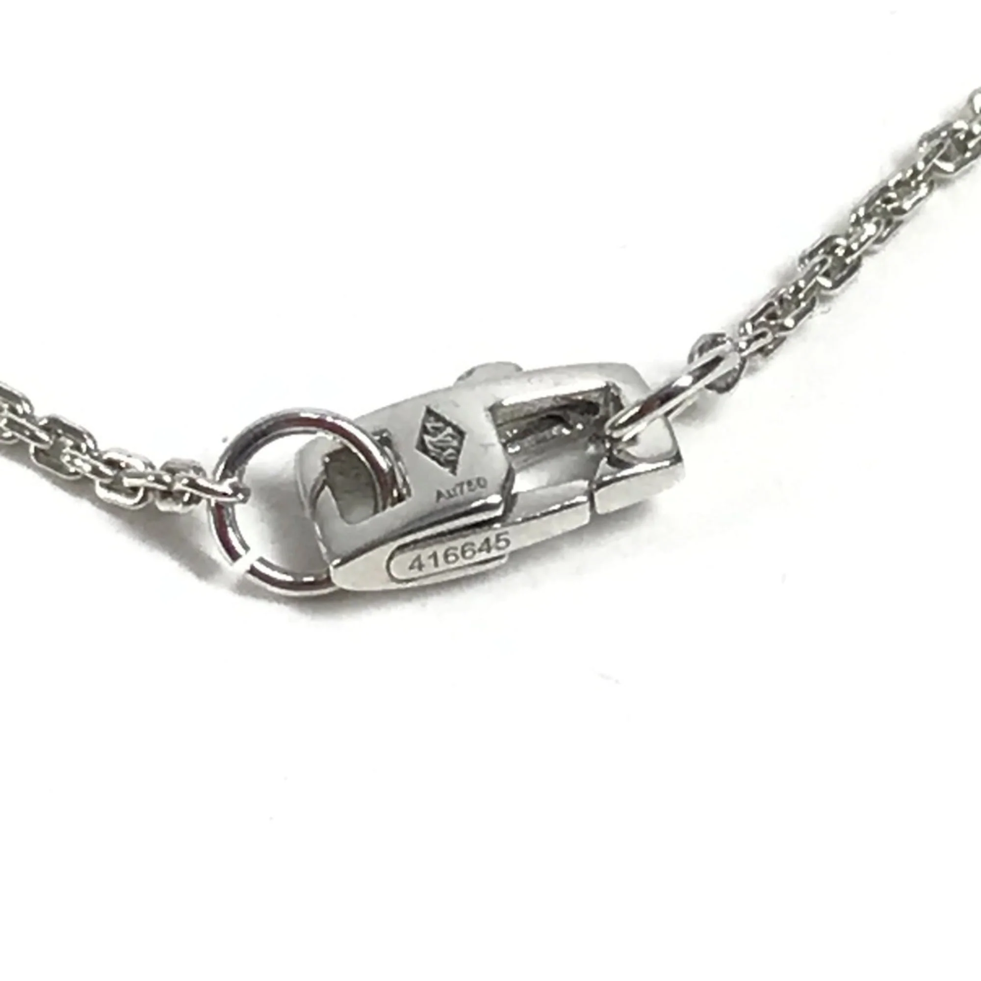 Pendant Necklace 18K White Gold - Image 7