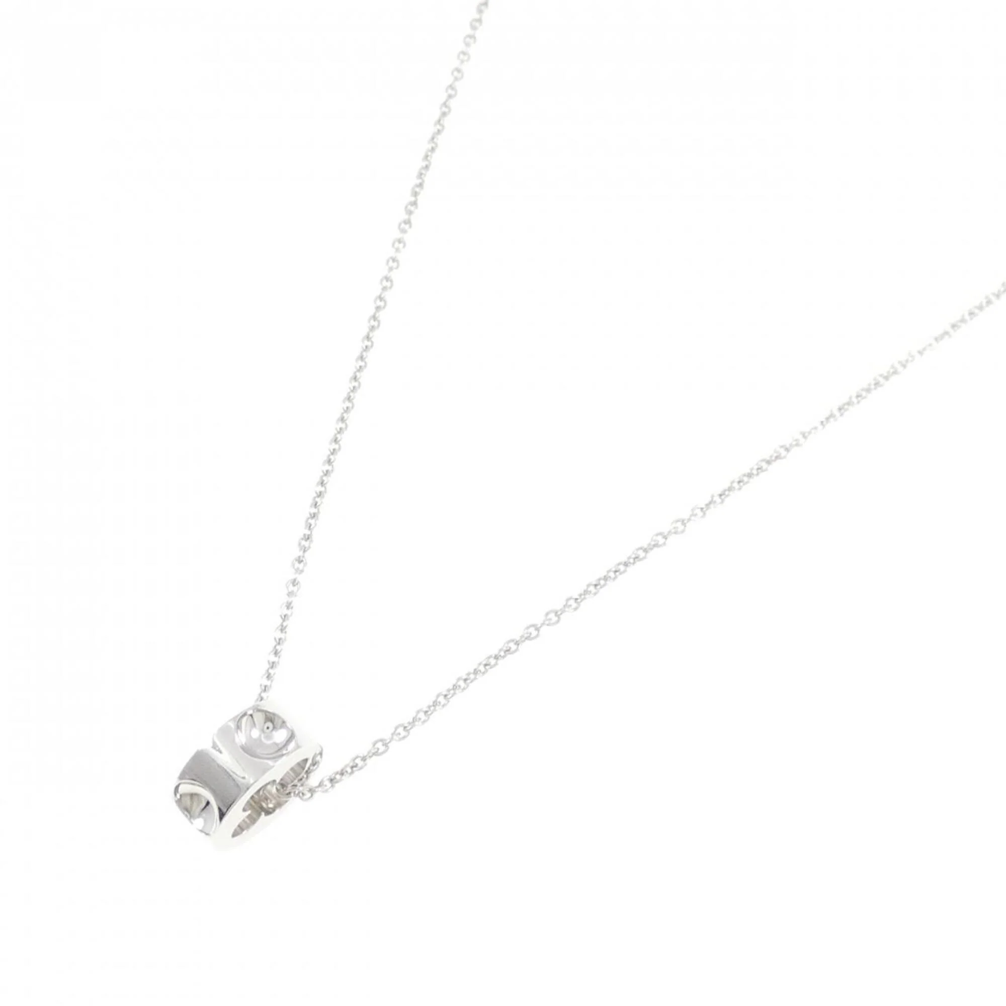 Pendant Necklace 18K White Gold - Image 2