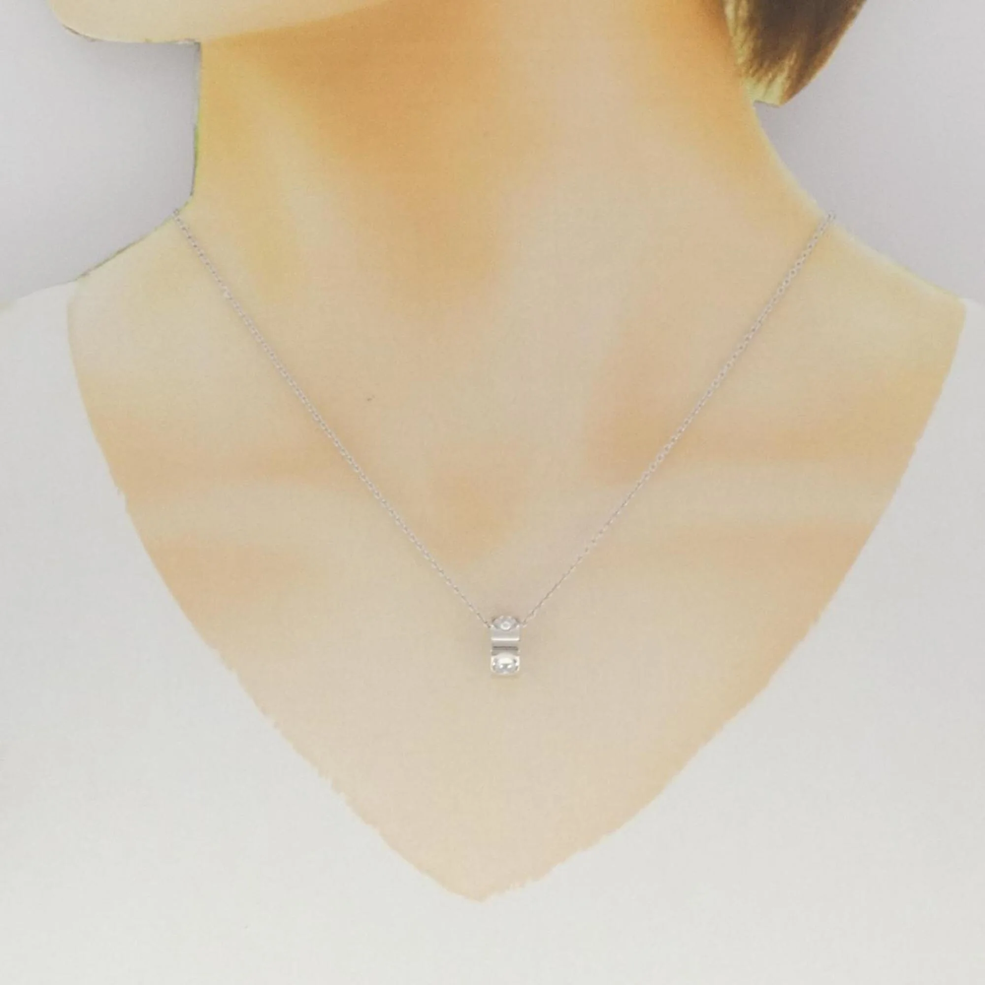 Pendant Necklace 18K White Gold - Image 6