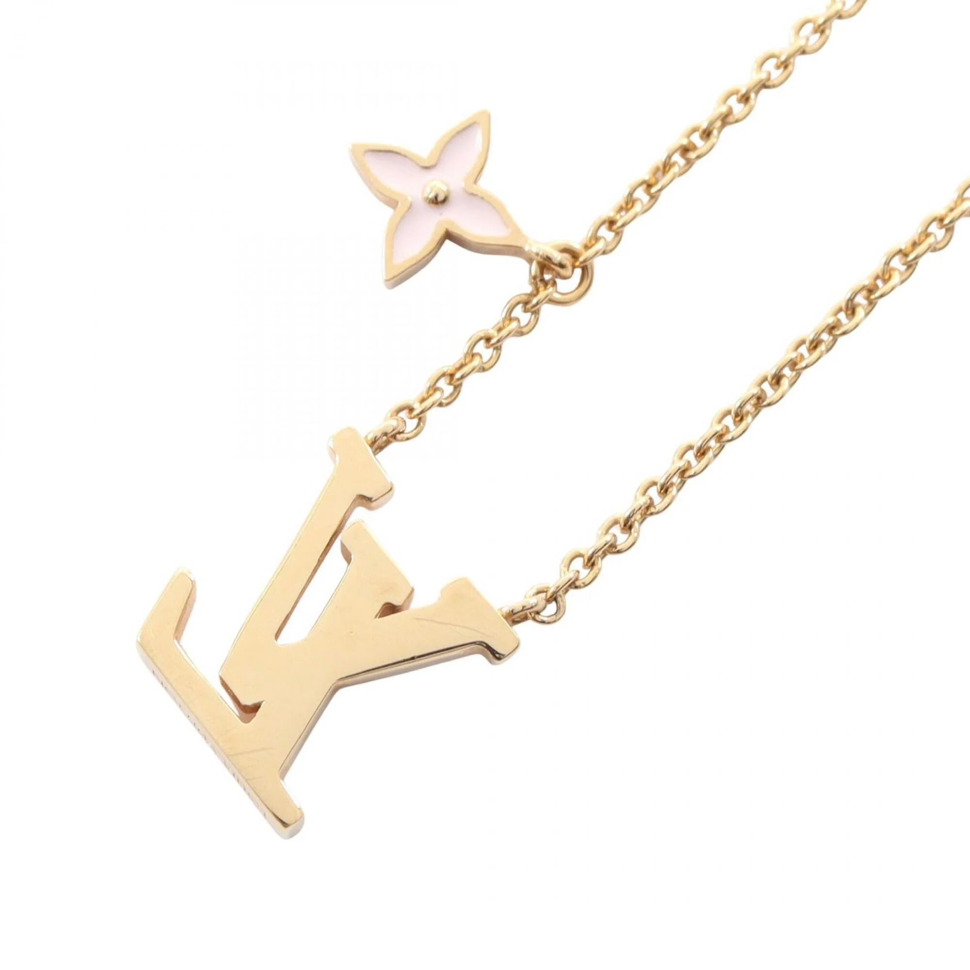 Pendant Necklace Enamel and Gold - Image 2