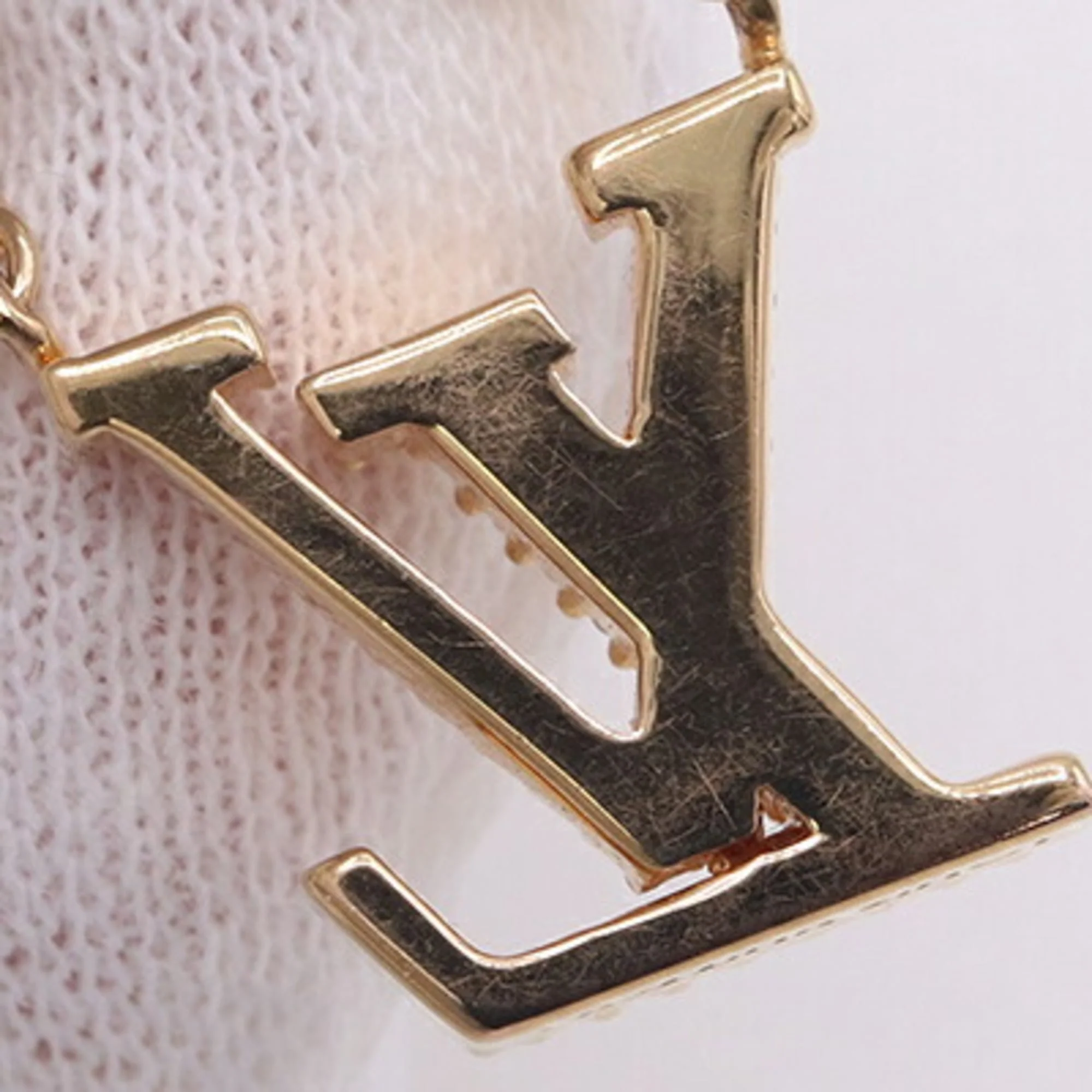 Pendant Necklace Gold Metal - Image 5