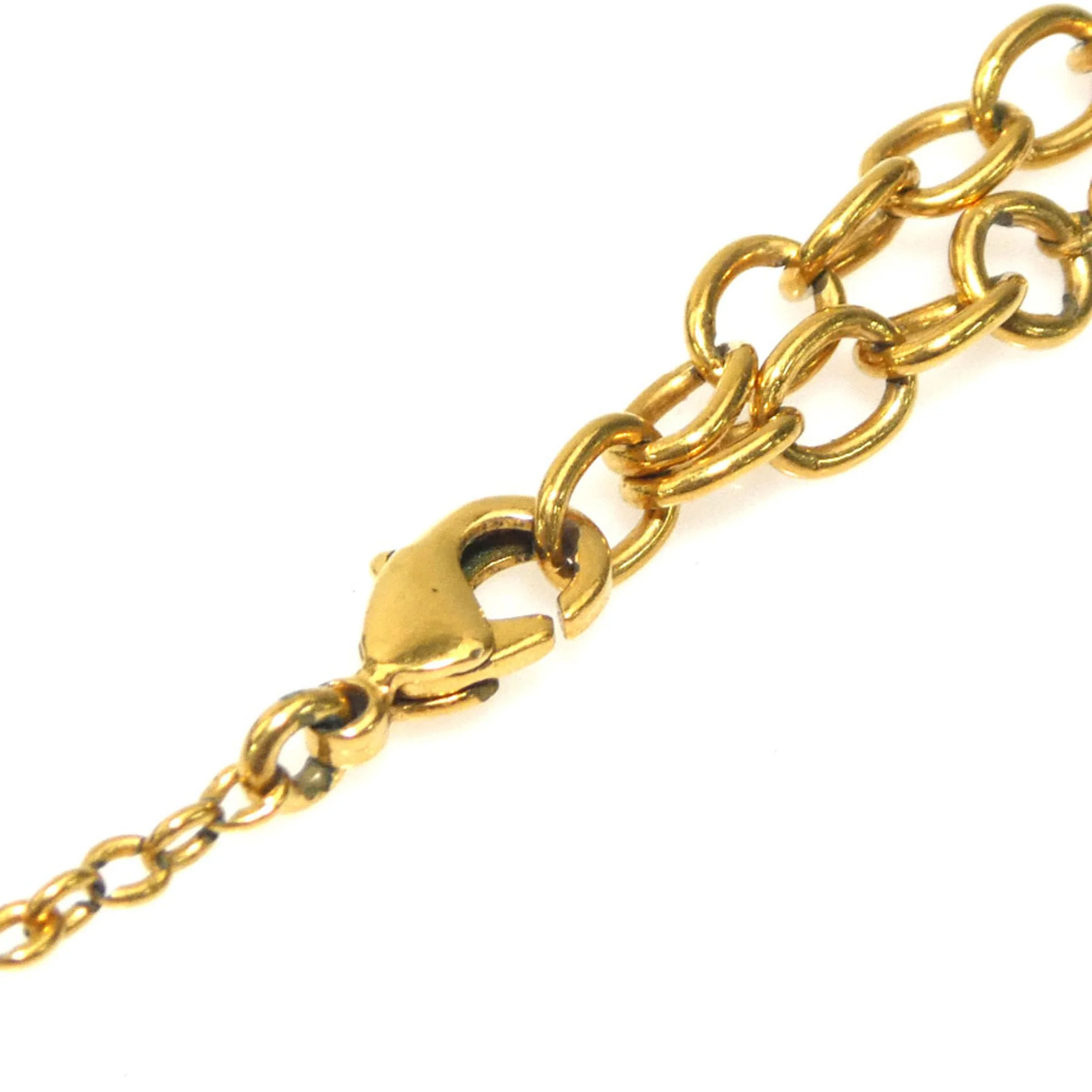 Pendant Necklace Gold Metal - Image 8