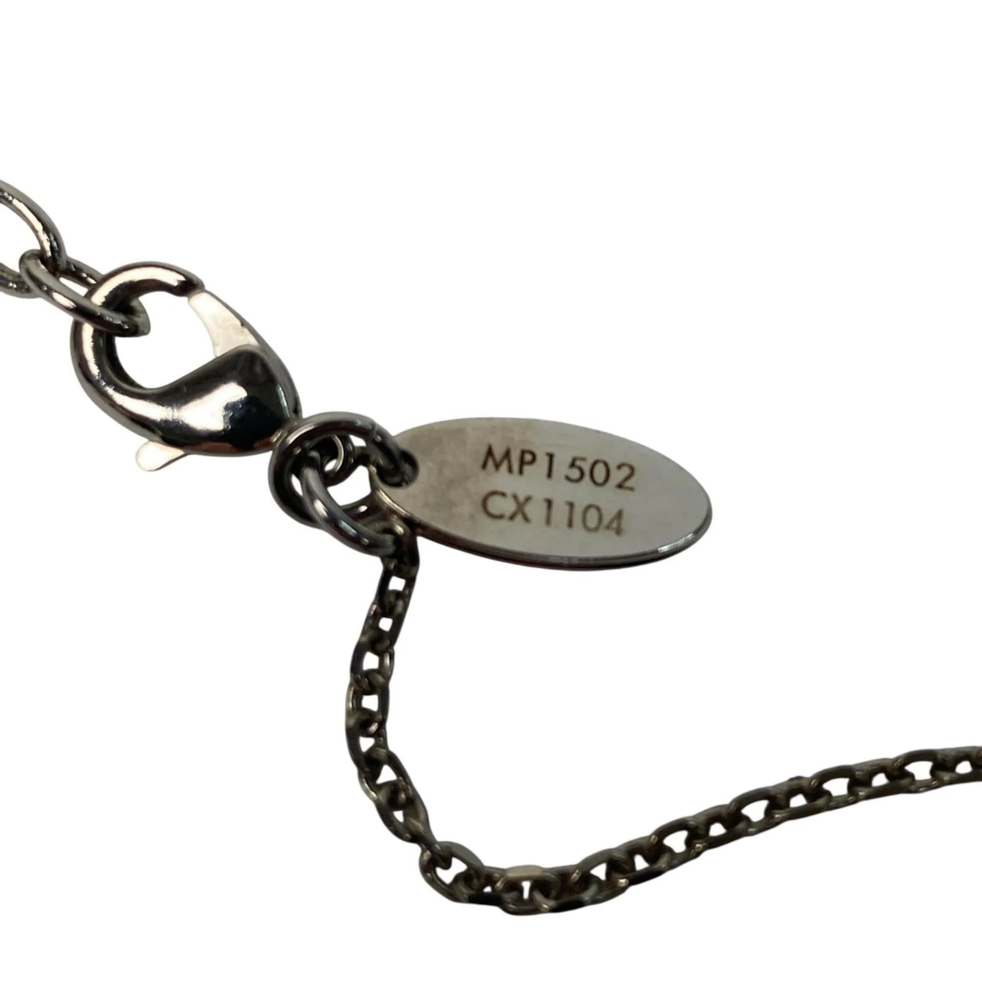 Pendant Necklace Leather and Metal - Image 7