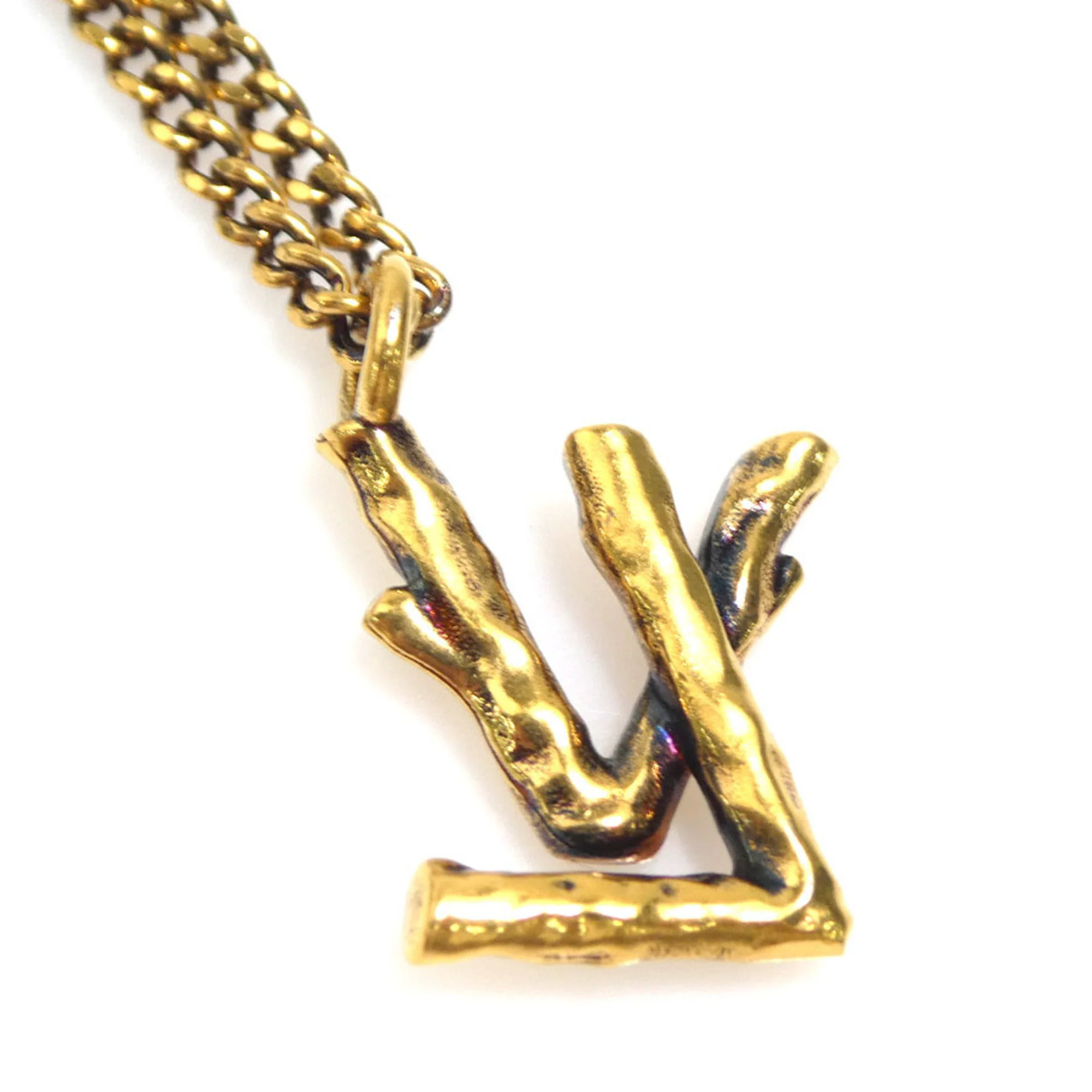 Pendant Necklace Metal Gold - Image 2