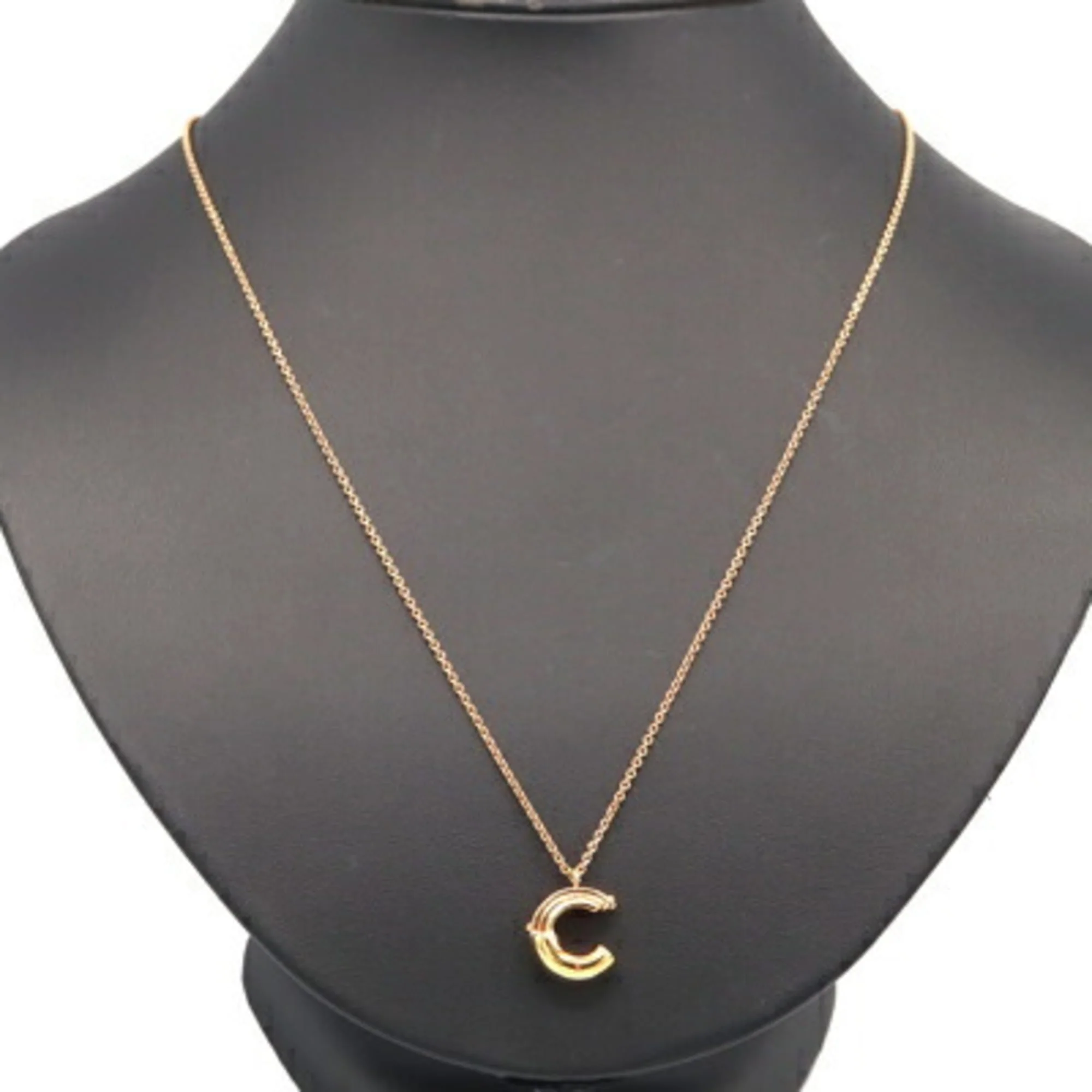 Pendant Necklace Metal Gold - Image 6