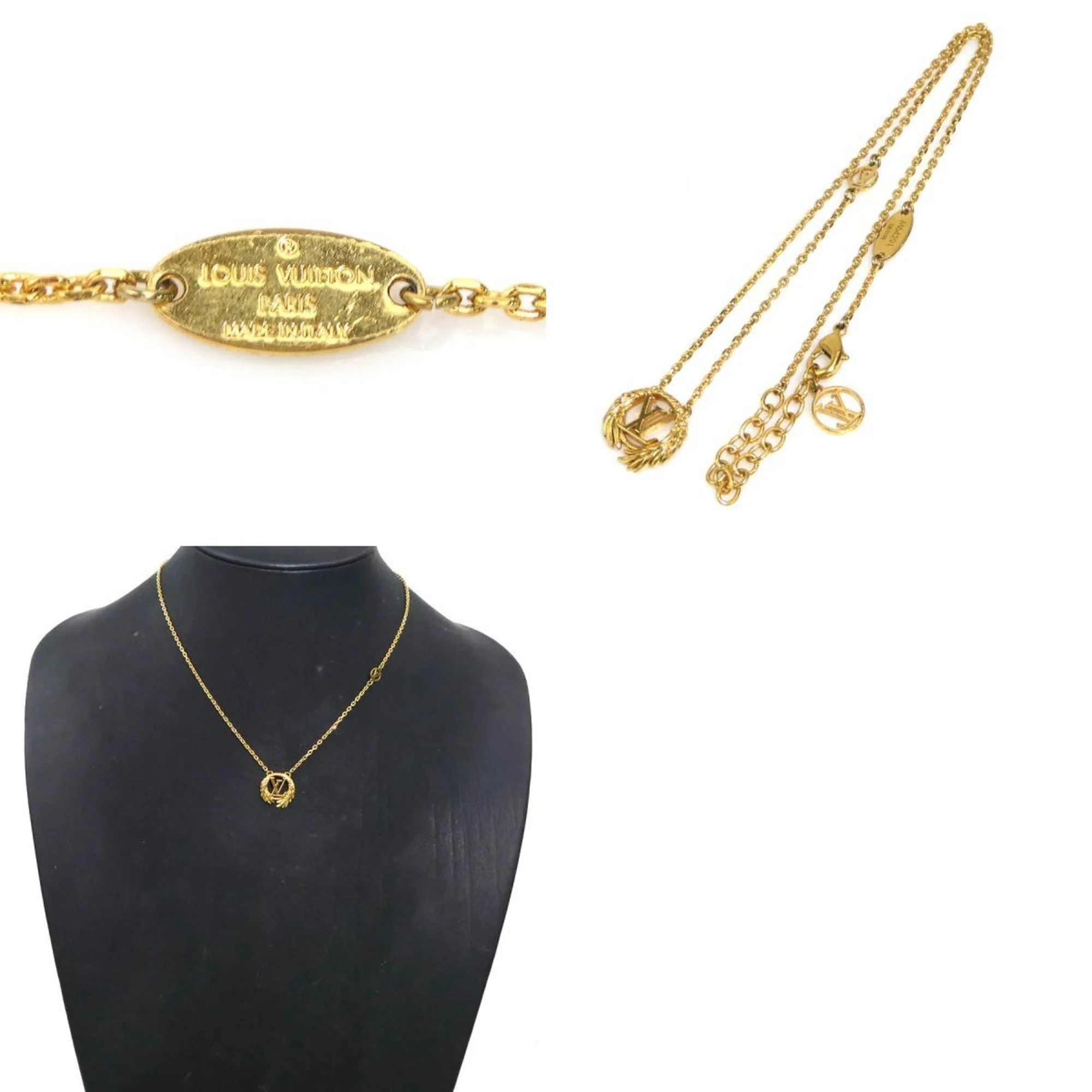 Pendant Necklace Metal Gold - Image 5