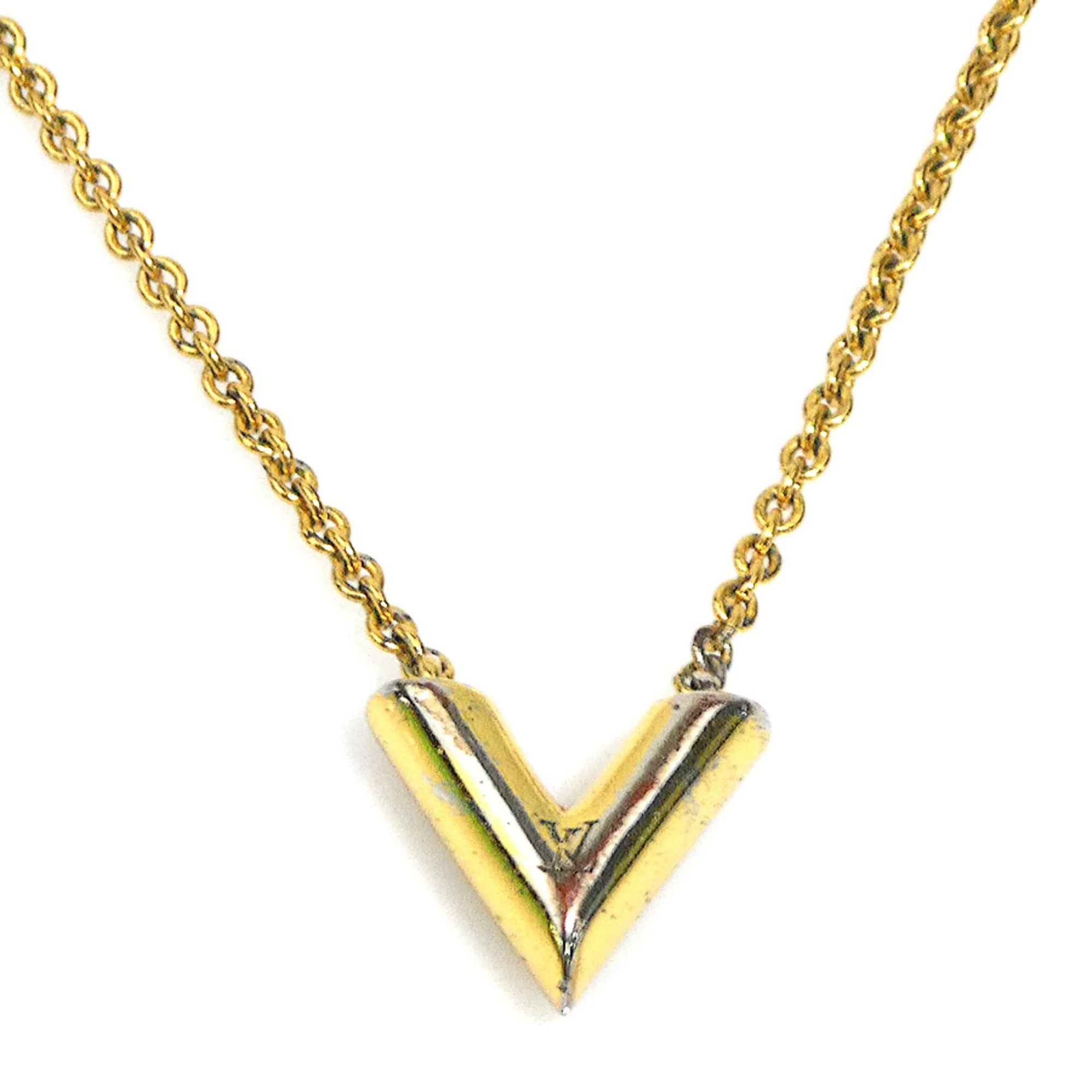 Pendant Necklace Metal Gold