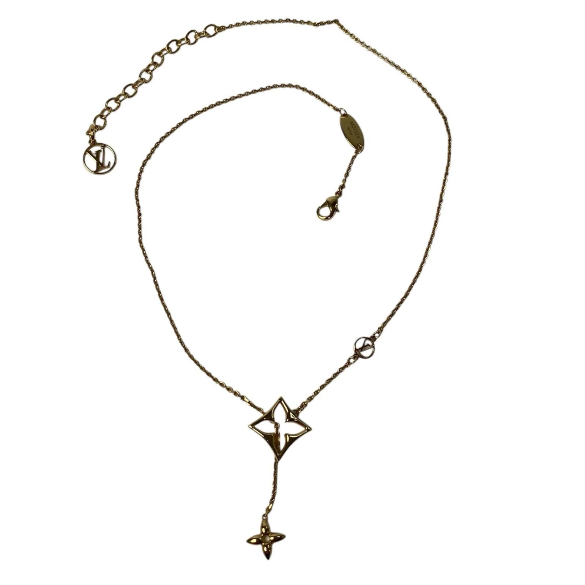 Pendant Necklace Metal Gold - Image 9