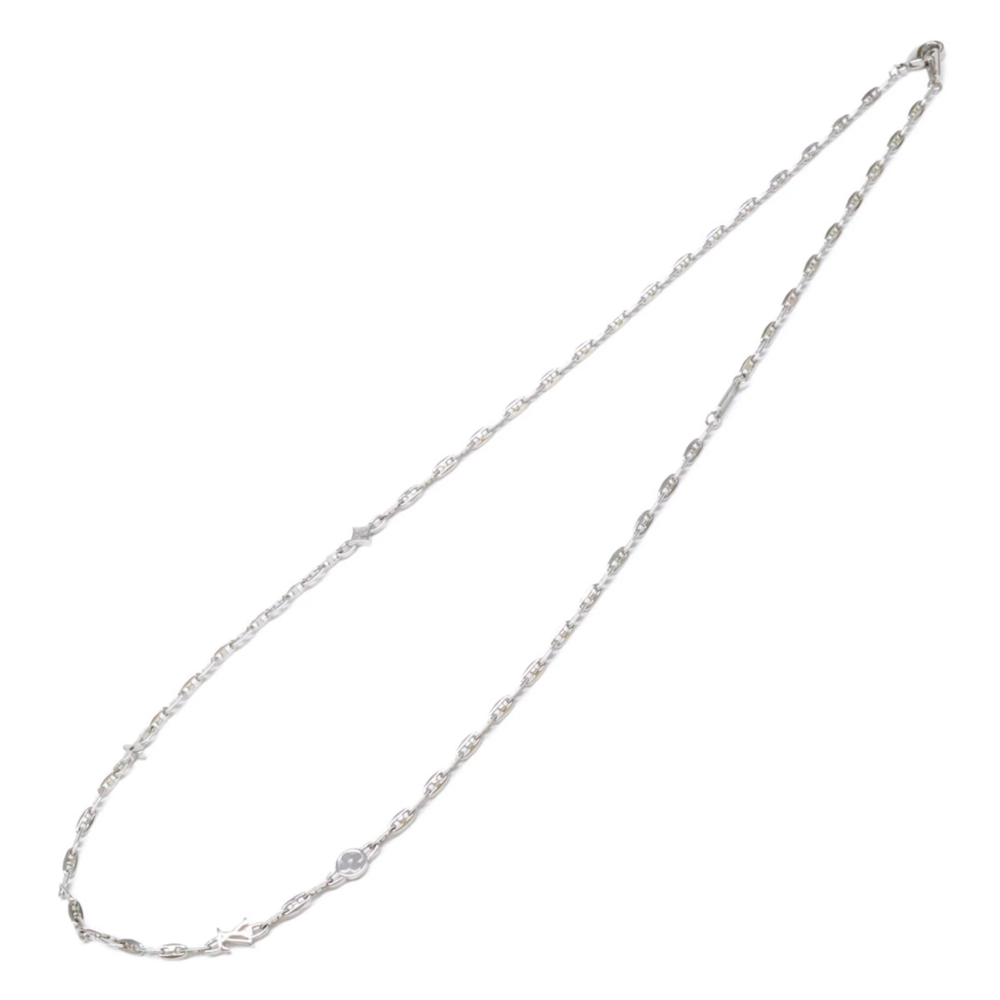 Pendant Necklace Metal Silver