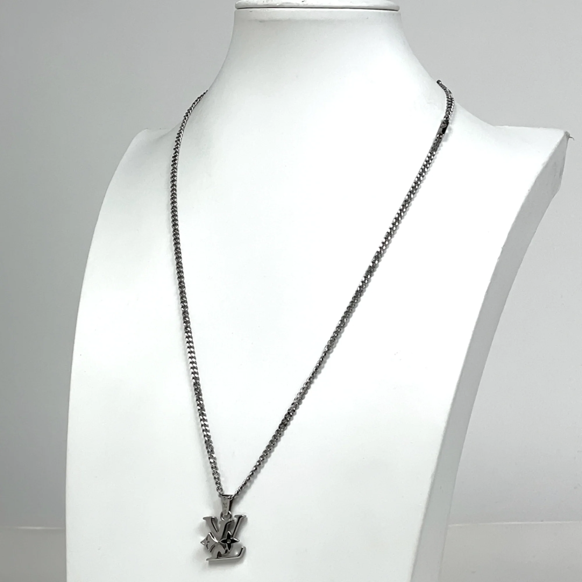 Pendant Necklace Metal Silver - Image 4