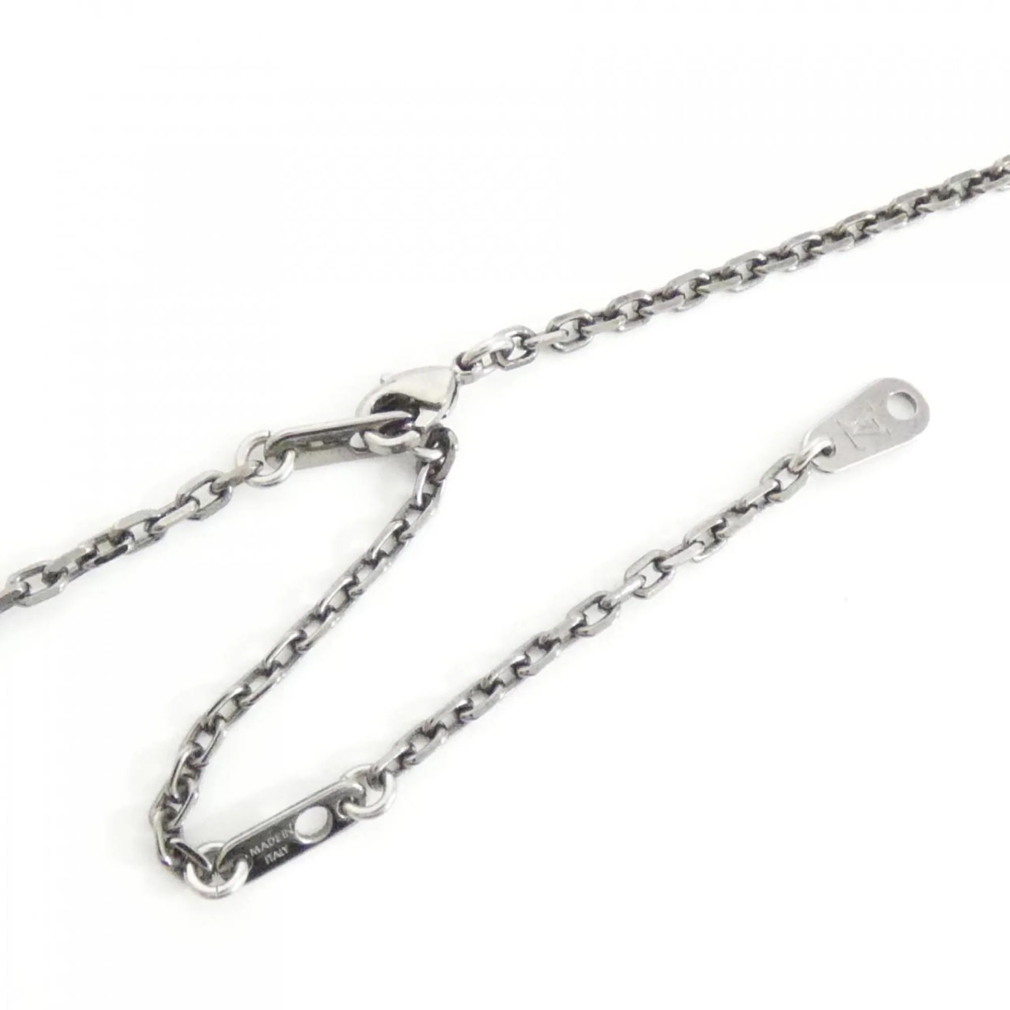 Pendant Necklace Pink Gold and Silver - Image 5
